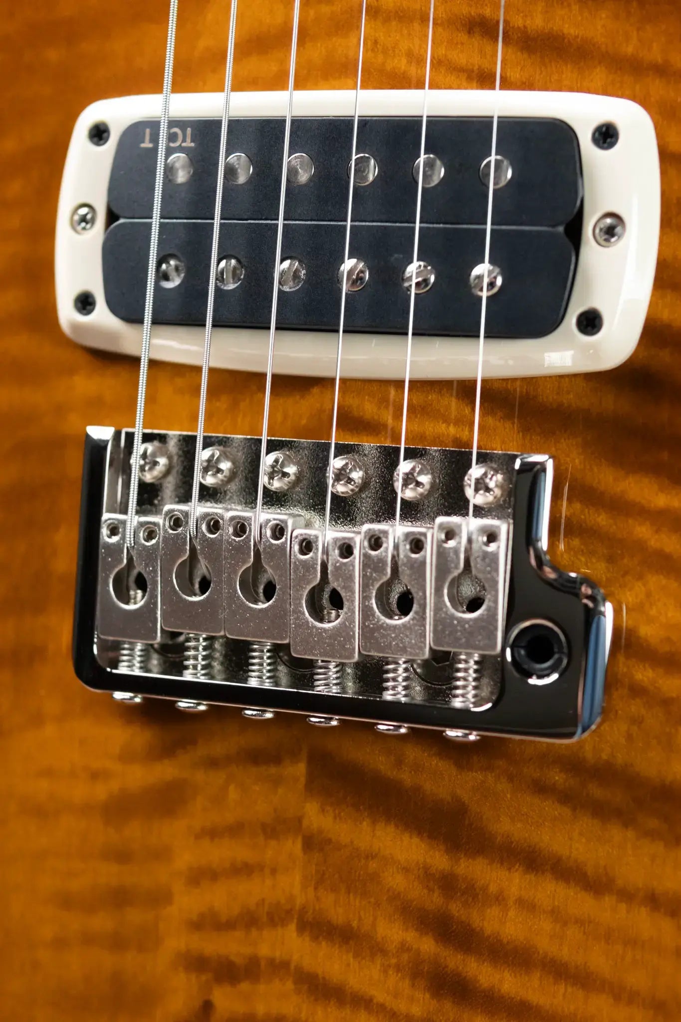 PRS S2 Custom 24-08 Electric Guitar - Black Amber with Gig Bag