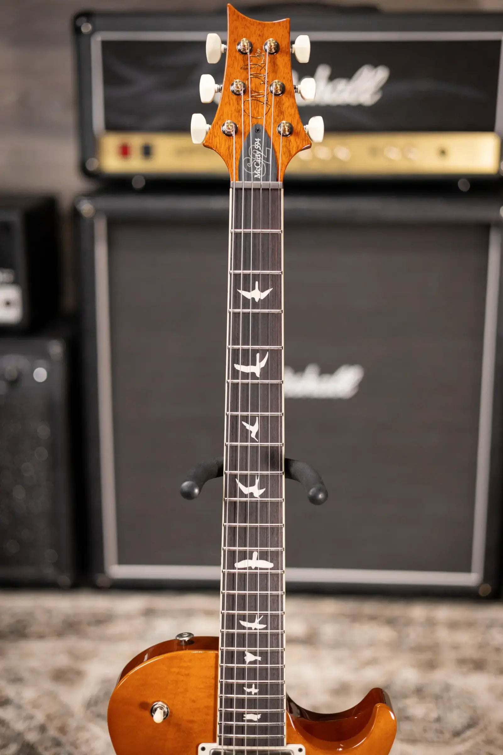 PRS S2 McCarty 594 Singlecut Electric Guitar - Honey Gold Burst with Gig Bag