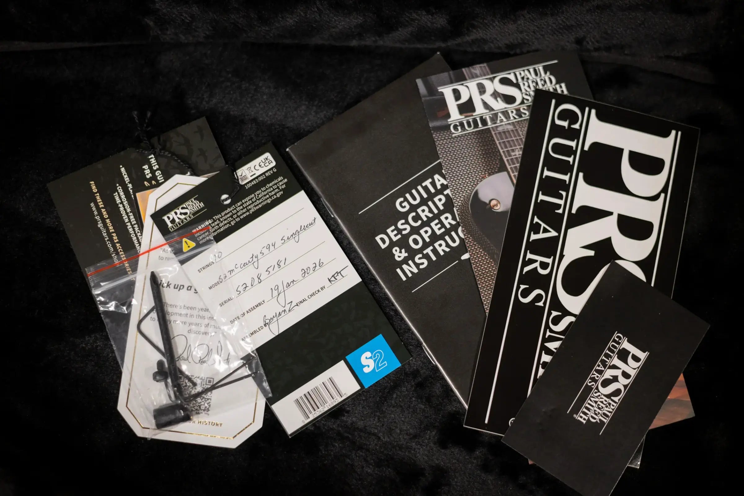 PRS S2 McCarty 594 Singlecut Electric Guitar - Honey Gold Burst with Gig Bag