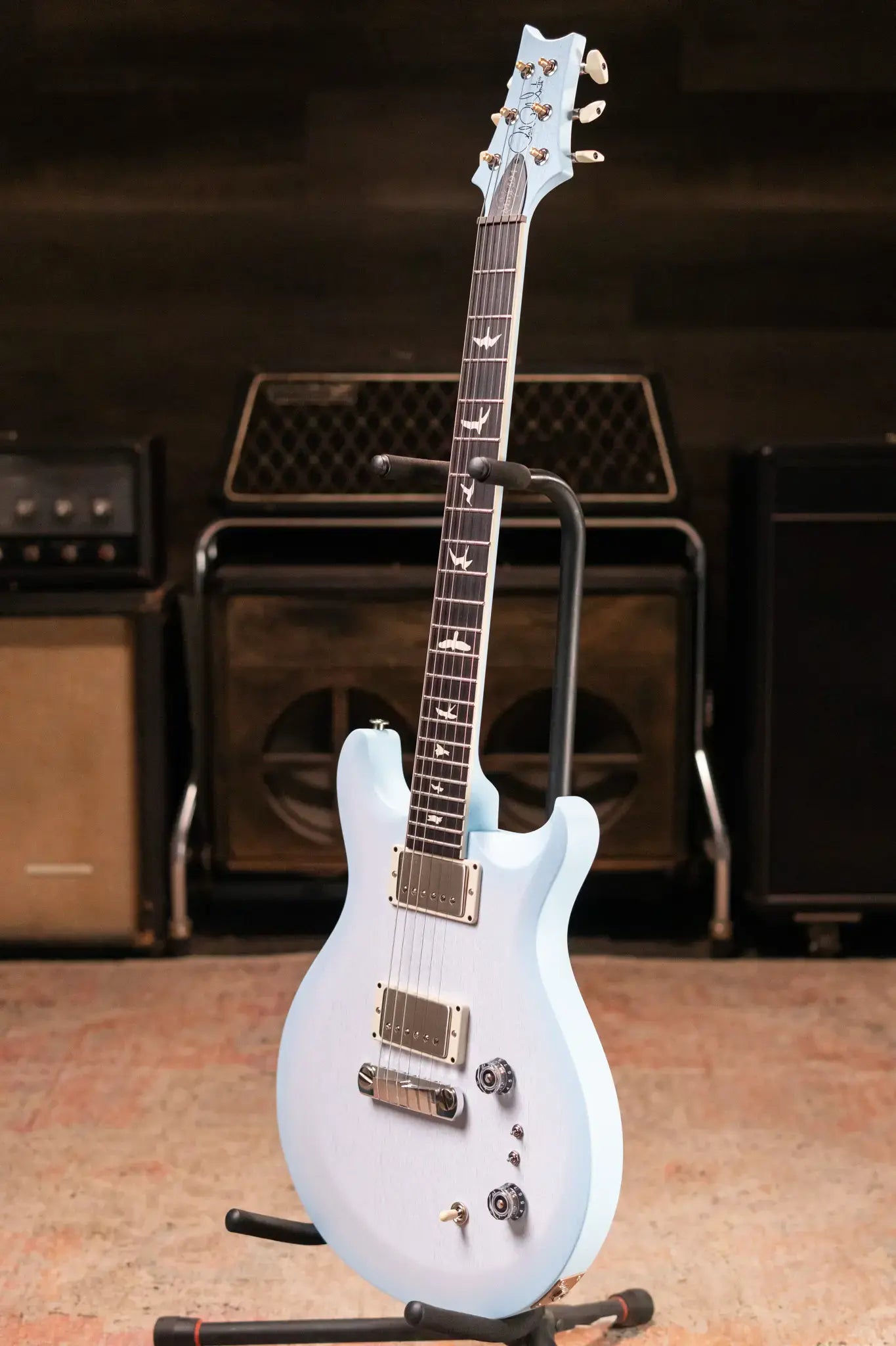 PRS S2 Mira 594 Satin Electric Guitar - Cloud Burst with Gig Bag