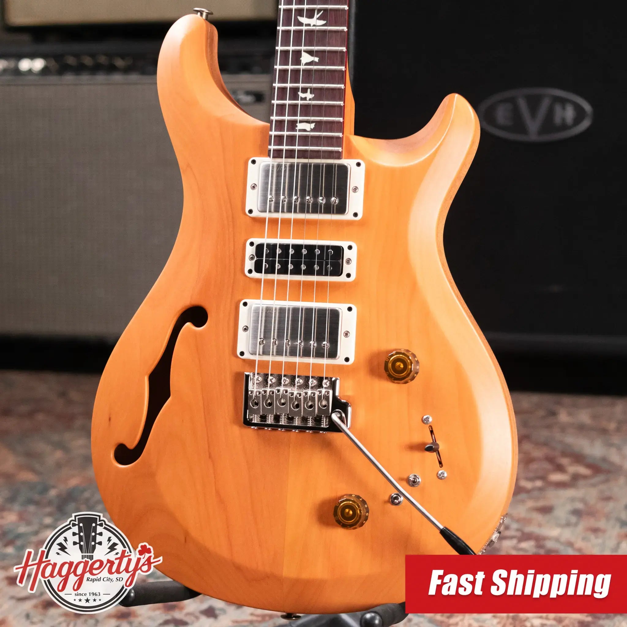 PRS S2 Special Semi-Hollow Reclaimed Limited Electric Guitar -Satin Natural with Gig Bag
