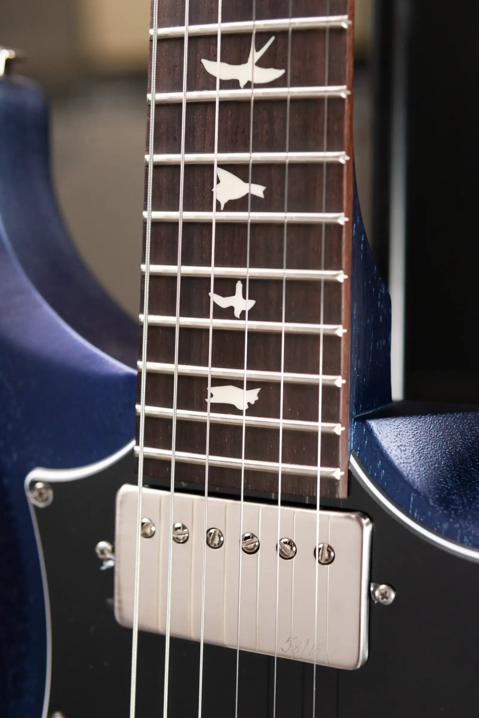 PRS S2 Standard 22 Satin Electric Guitar - Metallic Midnight with Gig Bag