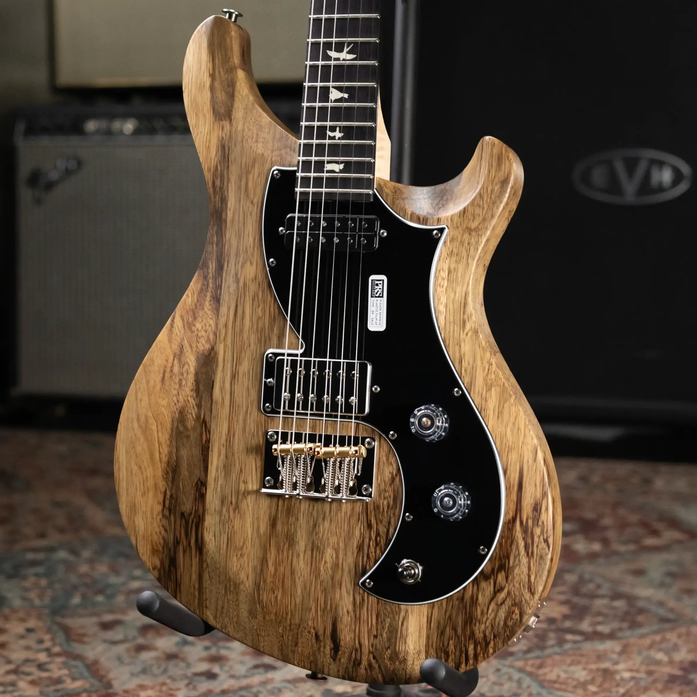 PRS S2 Vela Black Limba Limited Edition Electric Guitar - Natural with Gig Bag