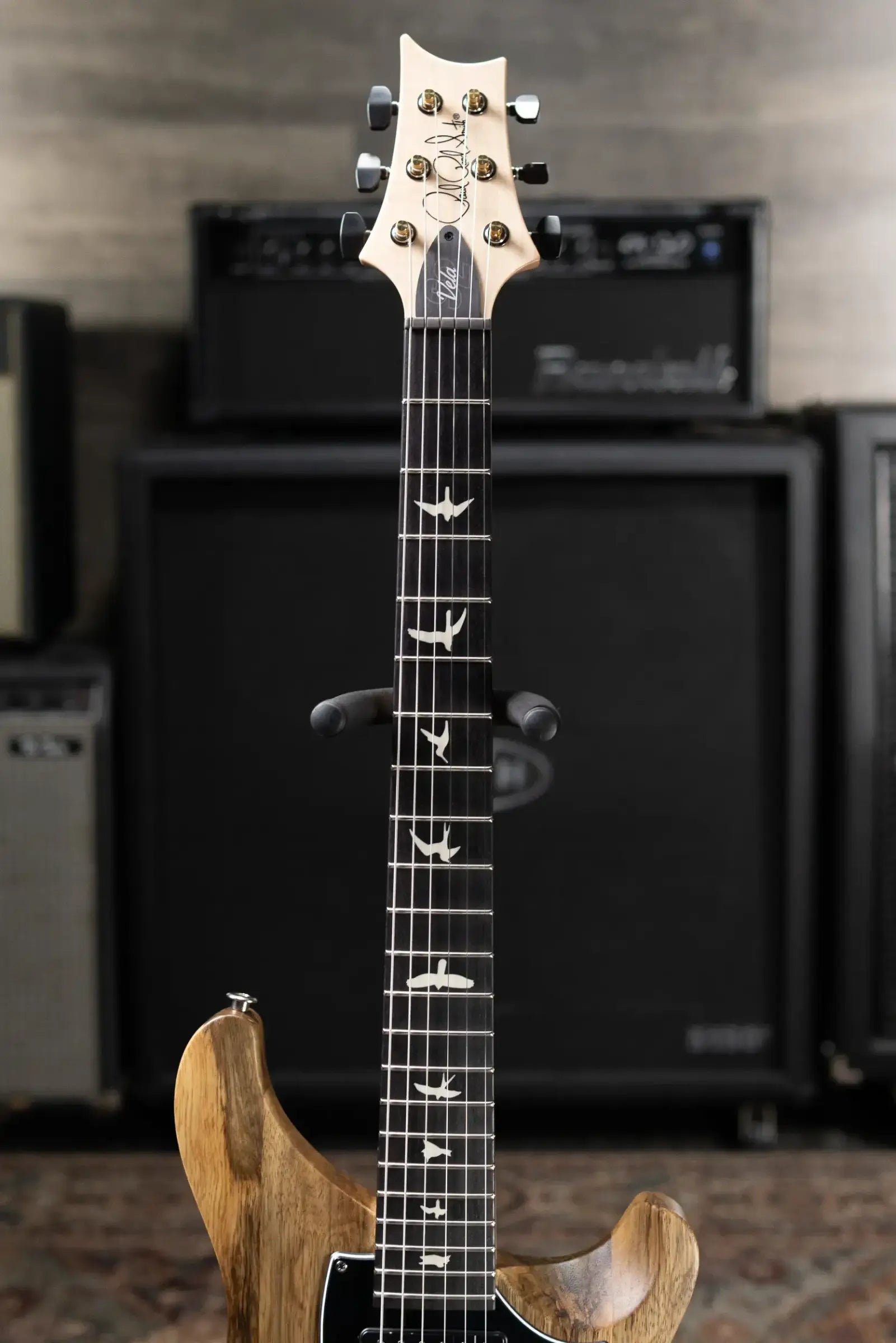 PRS S2 Vela Black Limba Limited Edition Electric Guitar - Natural with Gig Bag