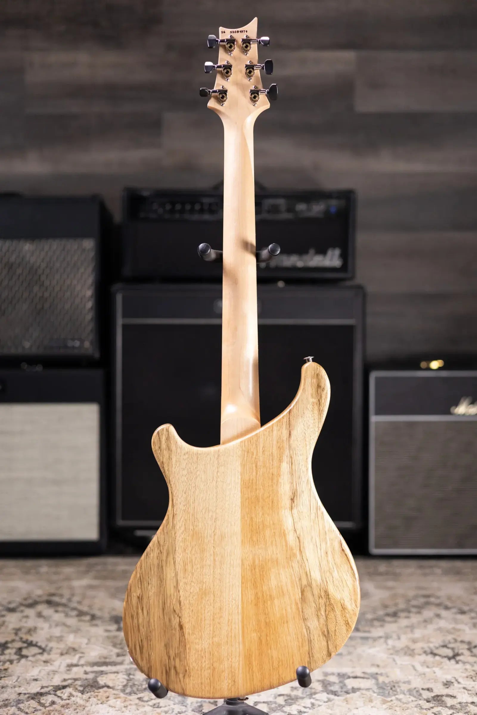 PRS S2 Vela Black Limba Limited Edition Electric Guitar - Natural with Gig Bag