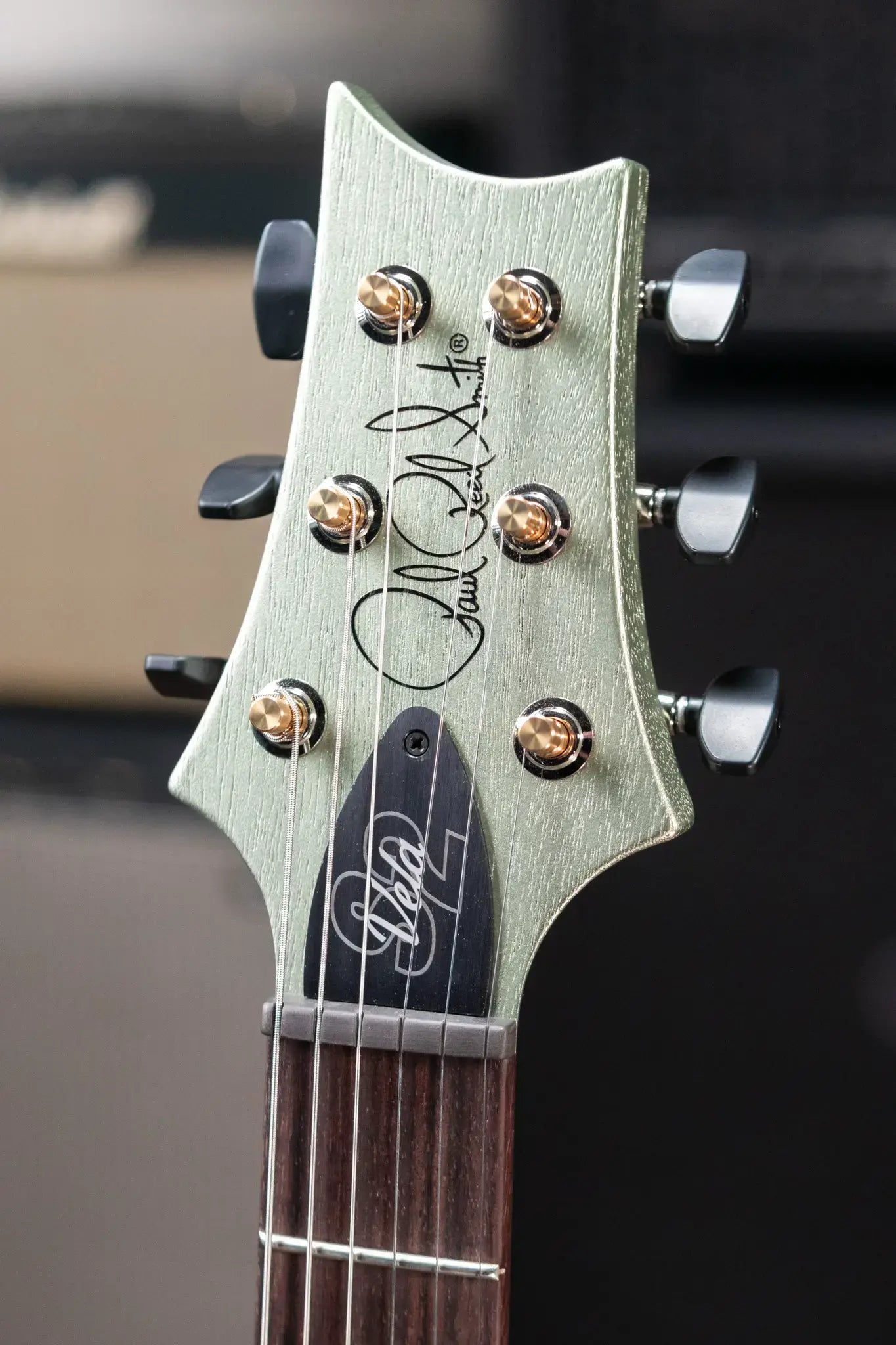 PRS S2 Vela Satin Electric Guitar - Mavis Mint Metallic with Gig Bag