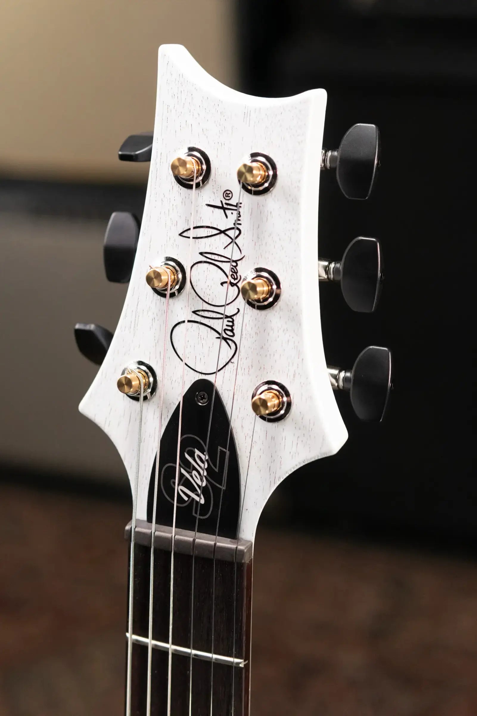 PRS S2 Vela Satin Electric Guitar - Pearl White with Gig Bag