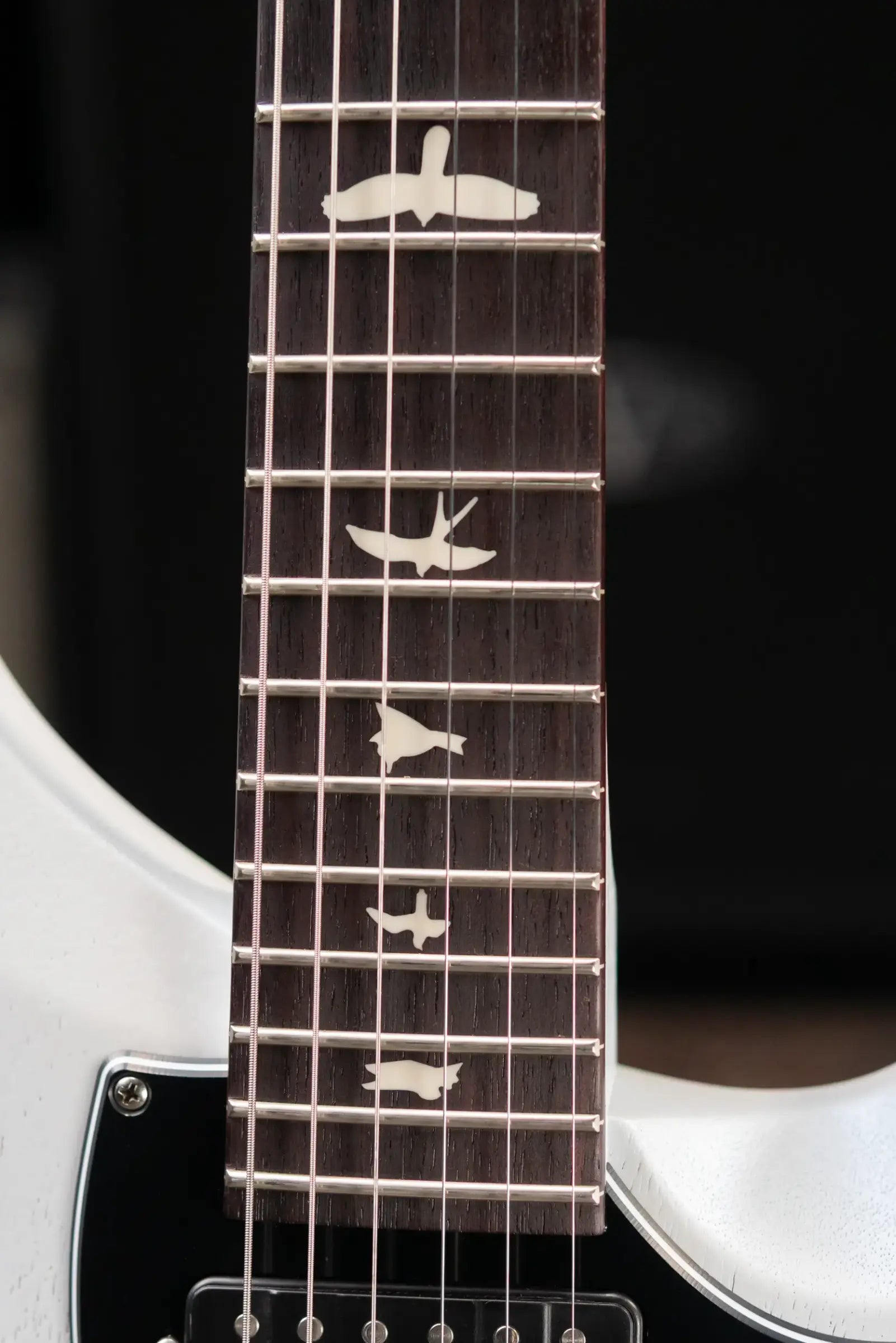 PRS S2 Vela Satin Electric Guitar - Pearl White with Gig Bag