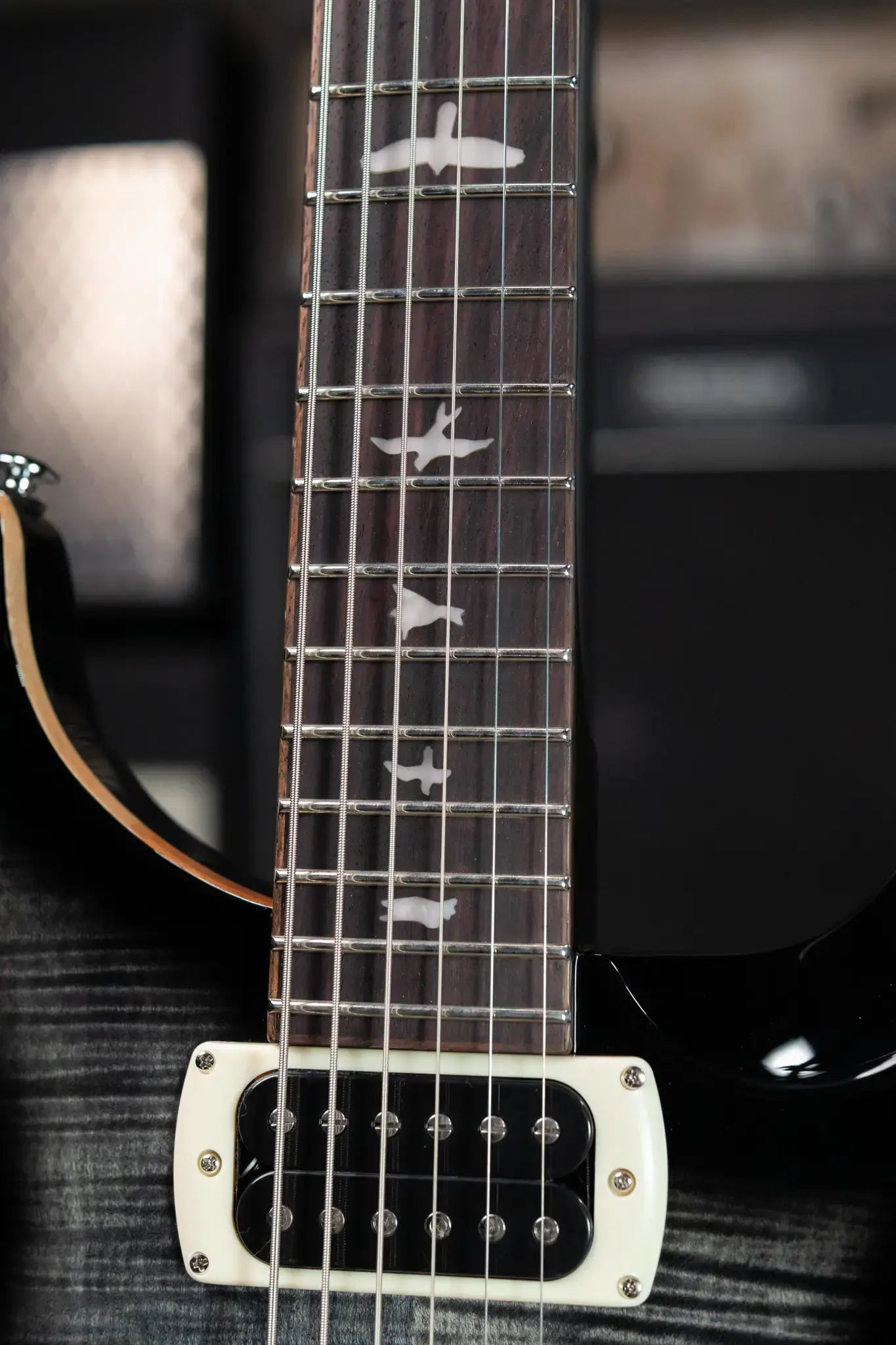 PRS SE 277 Baritone Electric Guitar - Charcoal Burst with Gig Bag