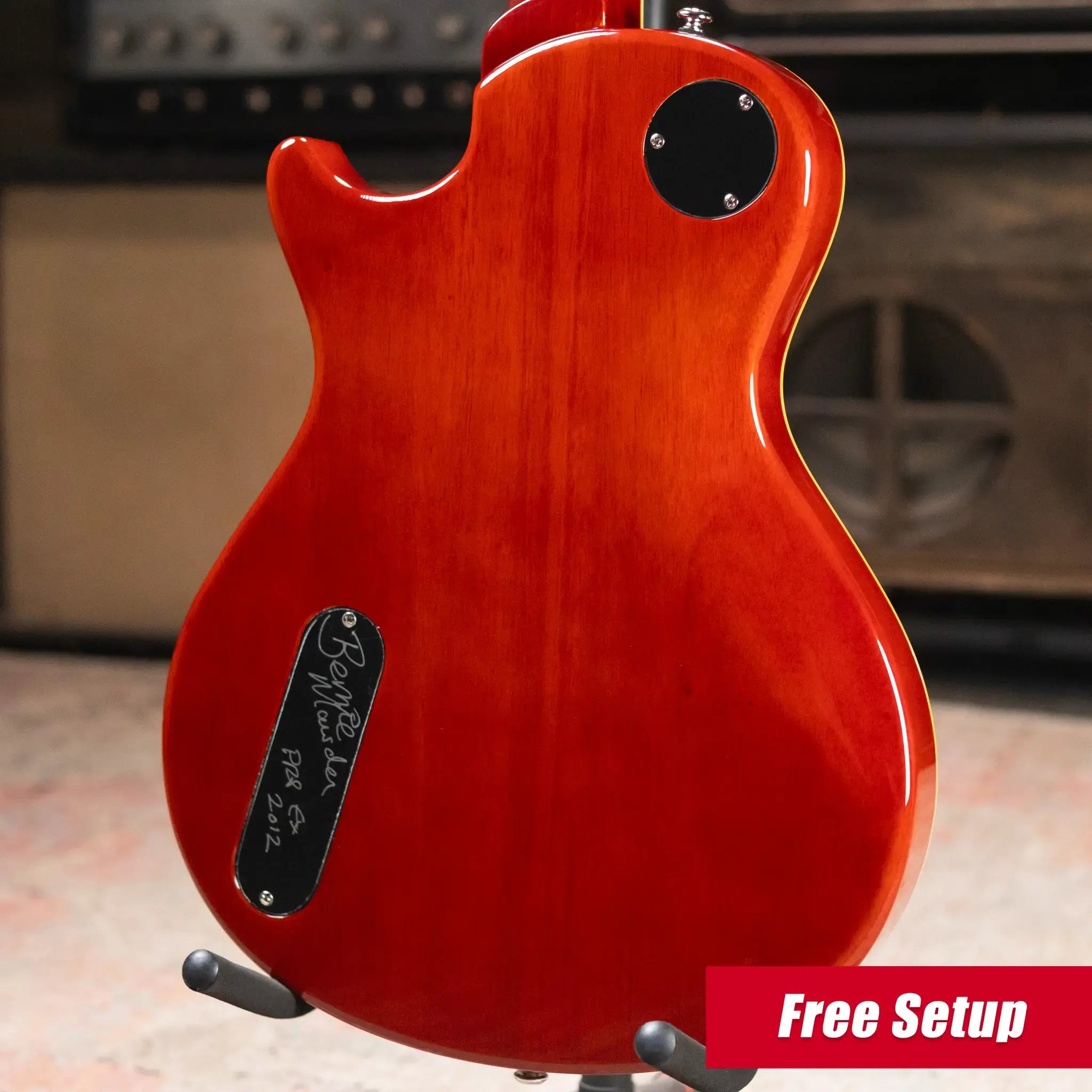 PRS SE Bernie Marsden Signature Electric Guitar, Signed Backplate - Sunburst with Gig Bag - Used