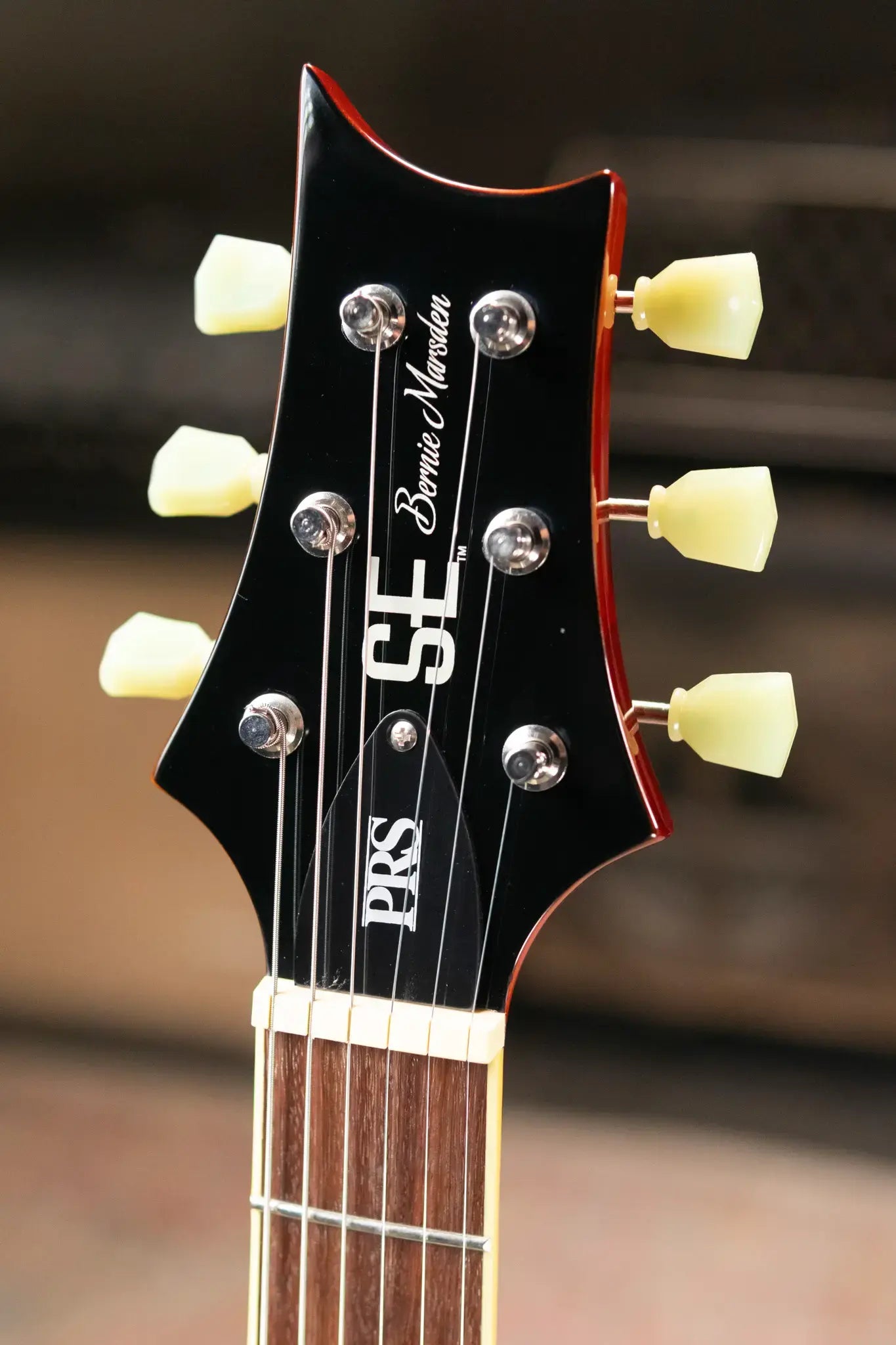 PRS SE Bernie Marsden Signature Electric Guitar, Signed Backplate - Sunburst with Gig Bag - Used