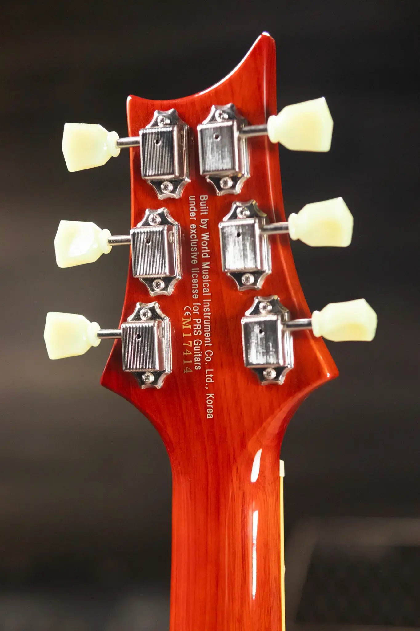 PRS SE Bernie Marsden Signature Electric Guitar, Signed Backplate - Sunburst with Gig Bag - Used