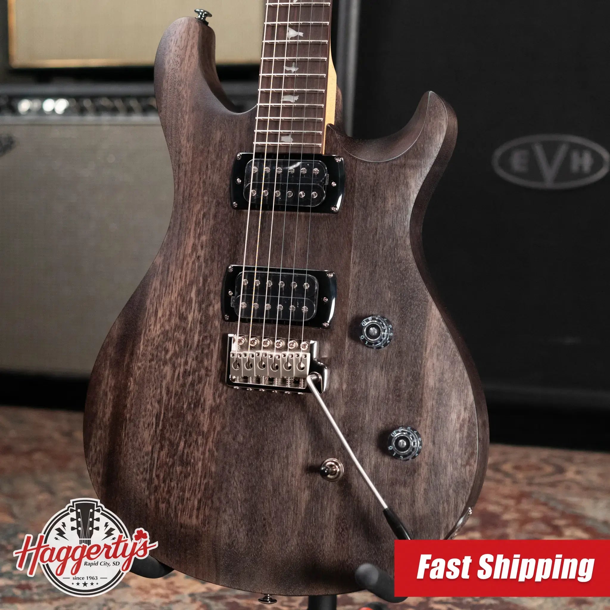 PRS SE CE 24 Electric Guitar - Charcoal Satin with Gig Bag