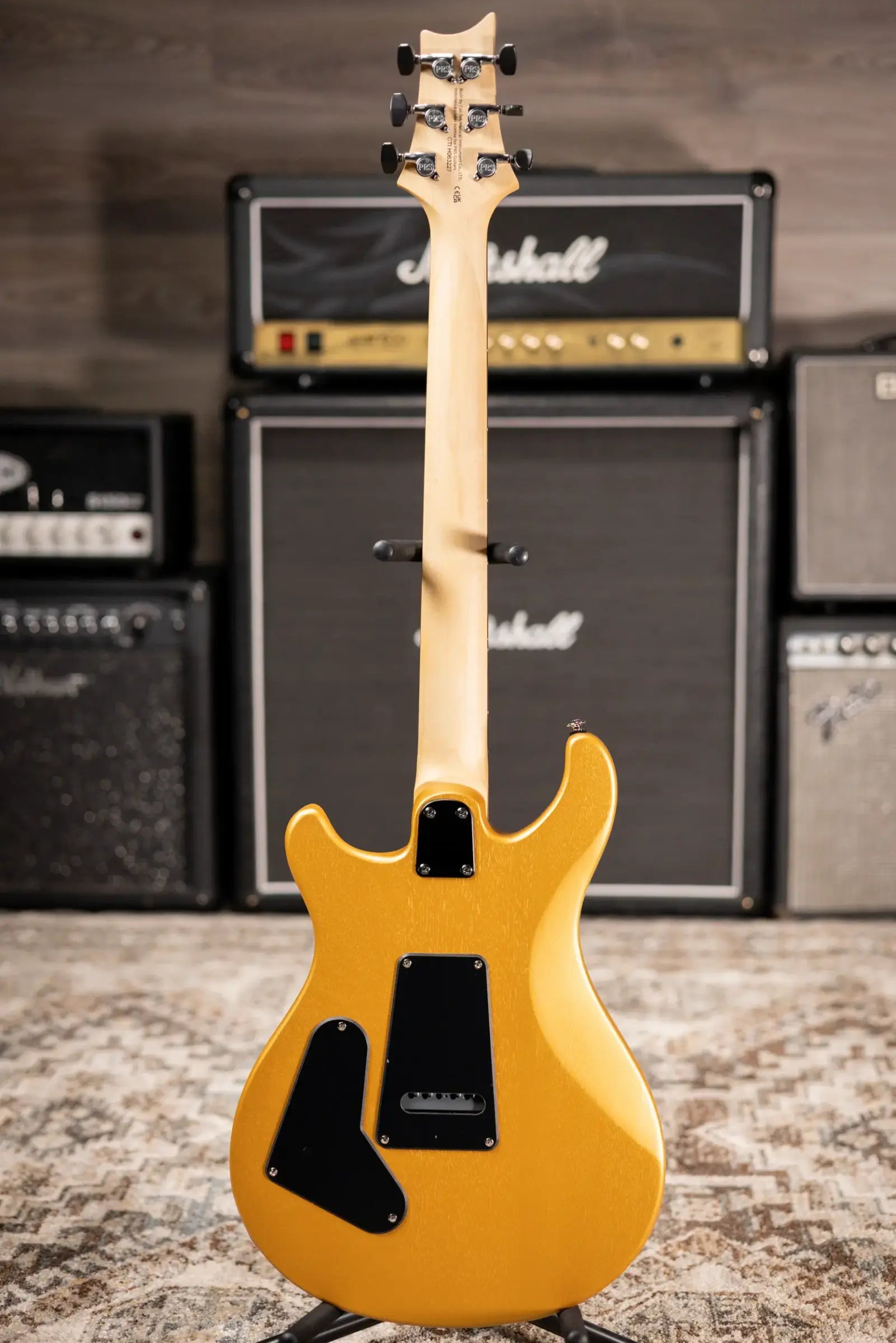 PRS SE CE 24 Electric Guitar - Metallic Gold Satin with Gig Bag