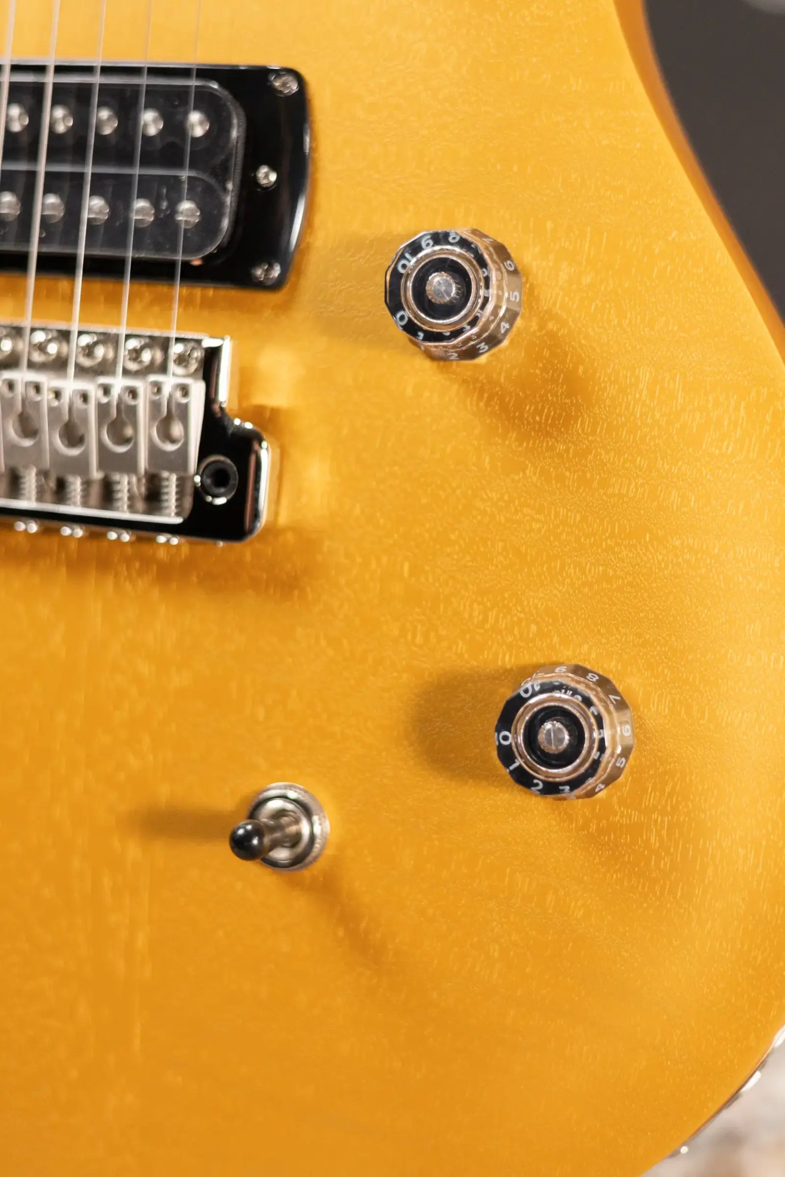 PRS SE CE 24 Electric Guitar - Metallic Gold Satin with Gig Bag