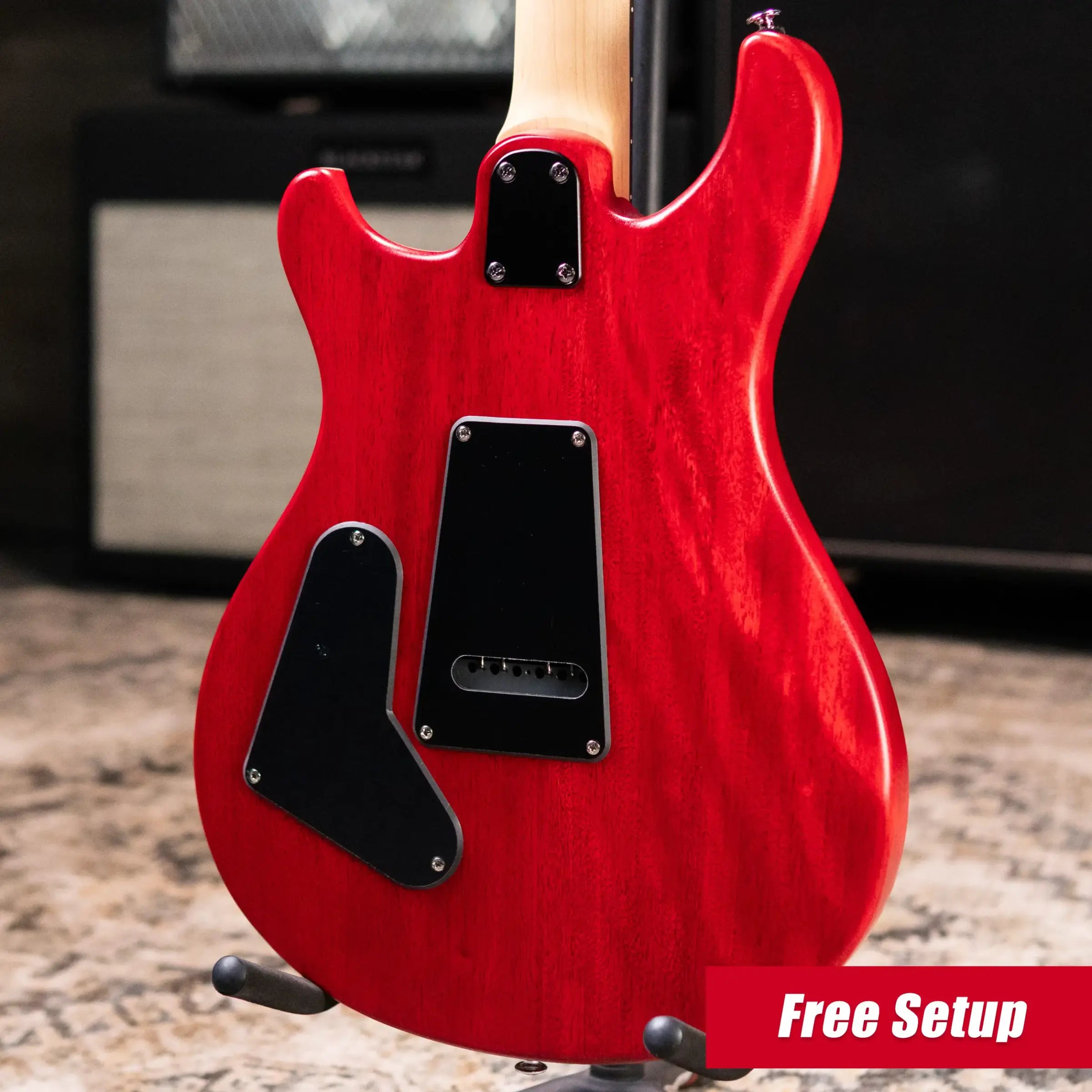 PRS SE CE 24 Electric Guitar - Vintage Cherry Satin with Gig Bag