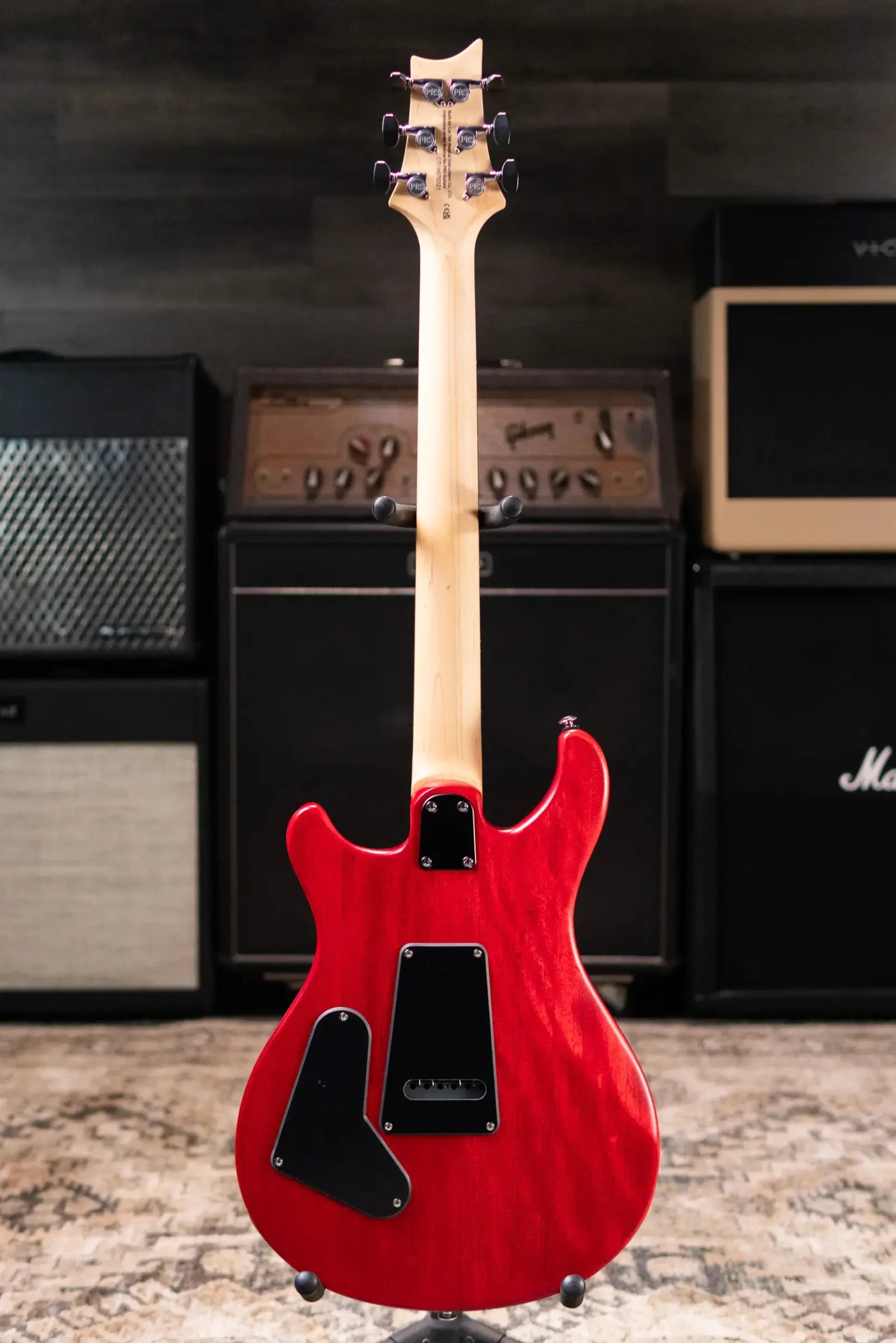 PRS SE CE 24 Electric Guitar - Vintage Cherry Satin with Gig Bag