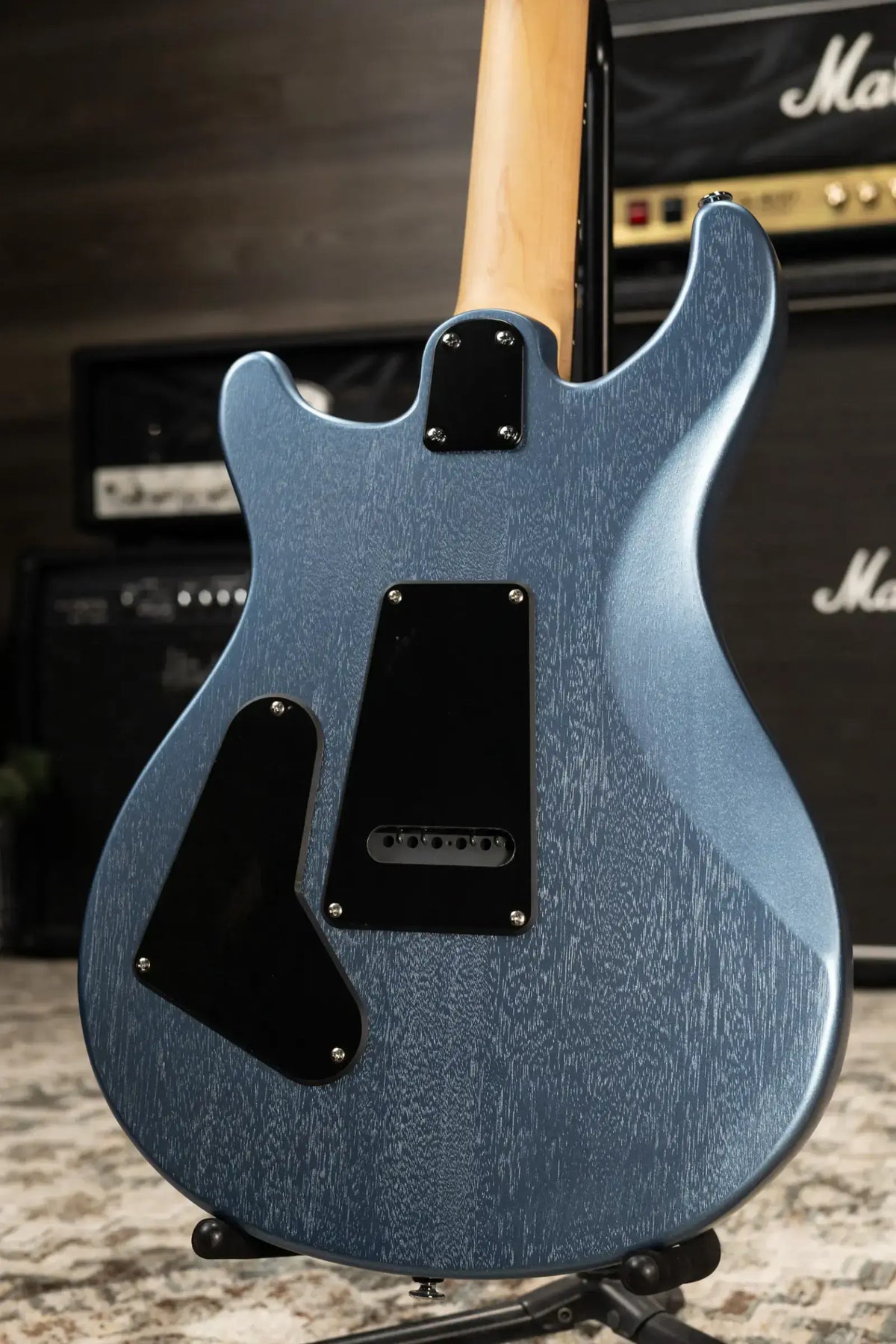 PRS SE CE 24 Solid Body Electric Guitar - Ice Blue Metallic with Gig Bag