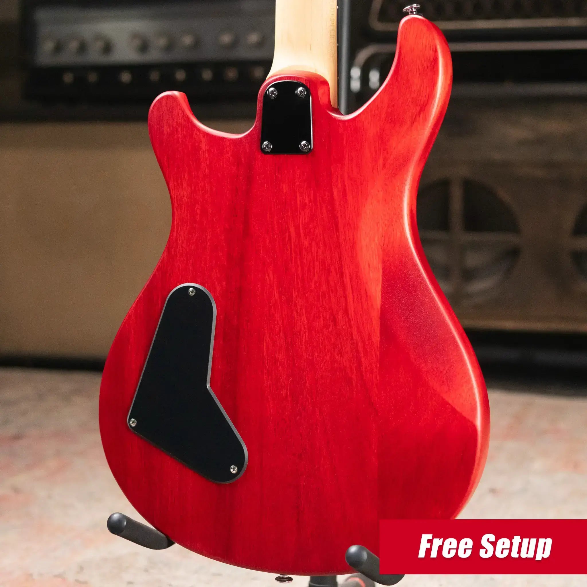 PRS SE CE 24 Solid Body Electric Guitar - Vintage Cherry with Gig Bag