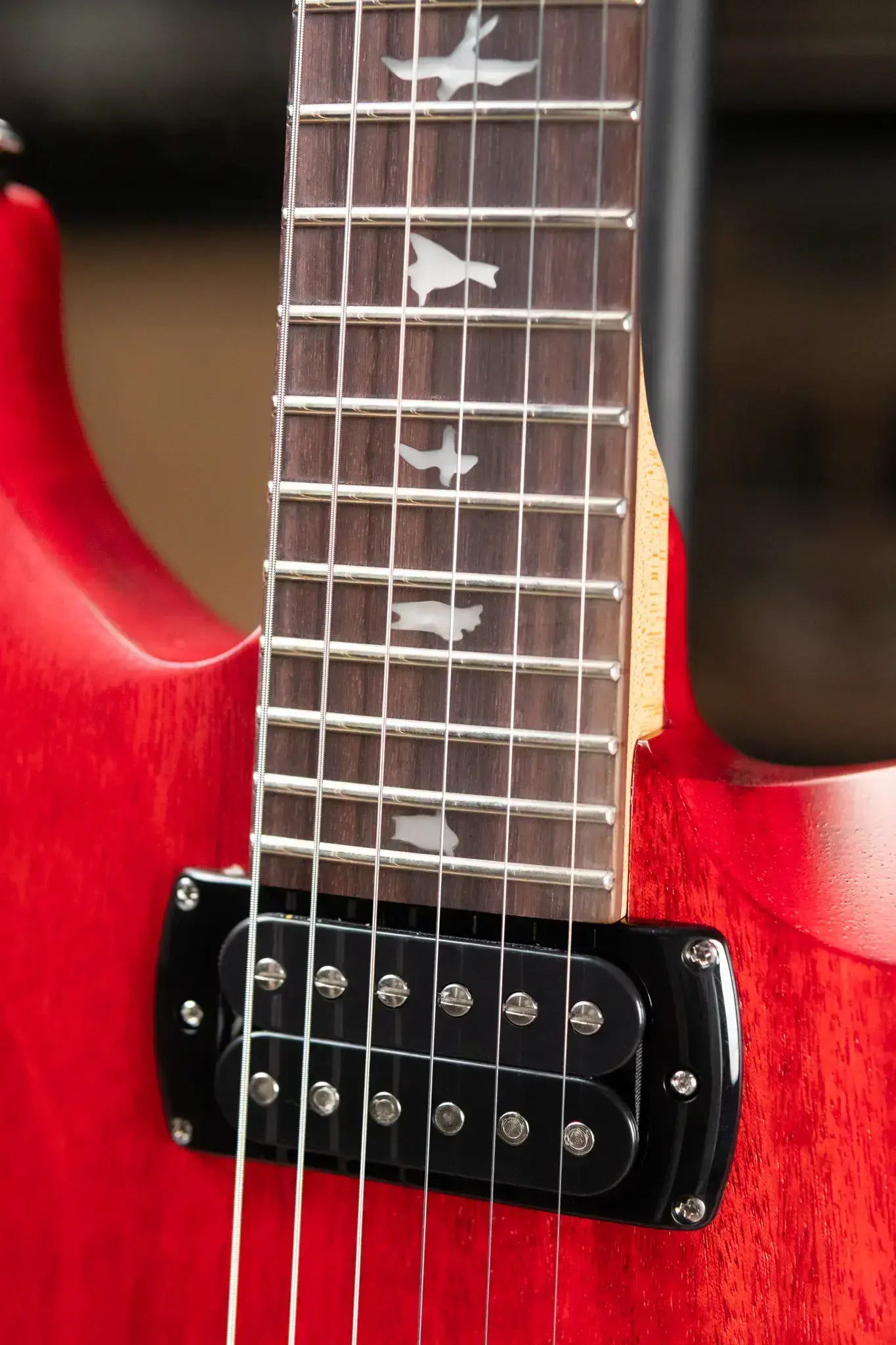 PRS SE CE 24 Solid Body Electric Guitar - Vintage Cherry with Gig Bag