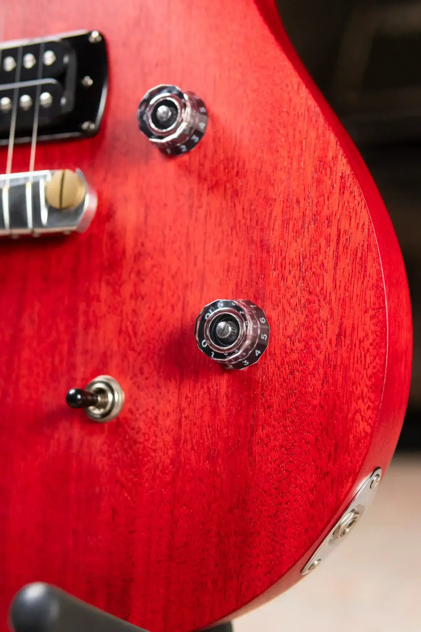 PRS SE CE 24 Solid Body Electric Guitar - Vintage Cherry with Gig Bag