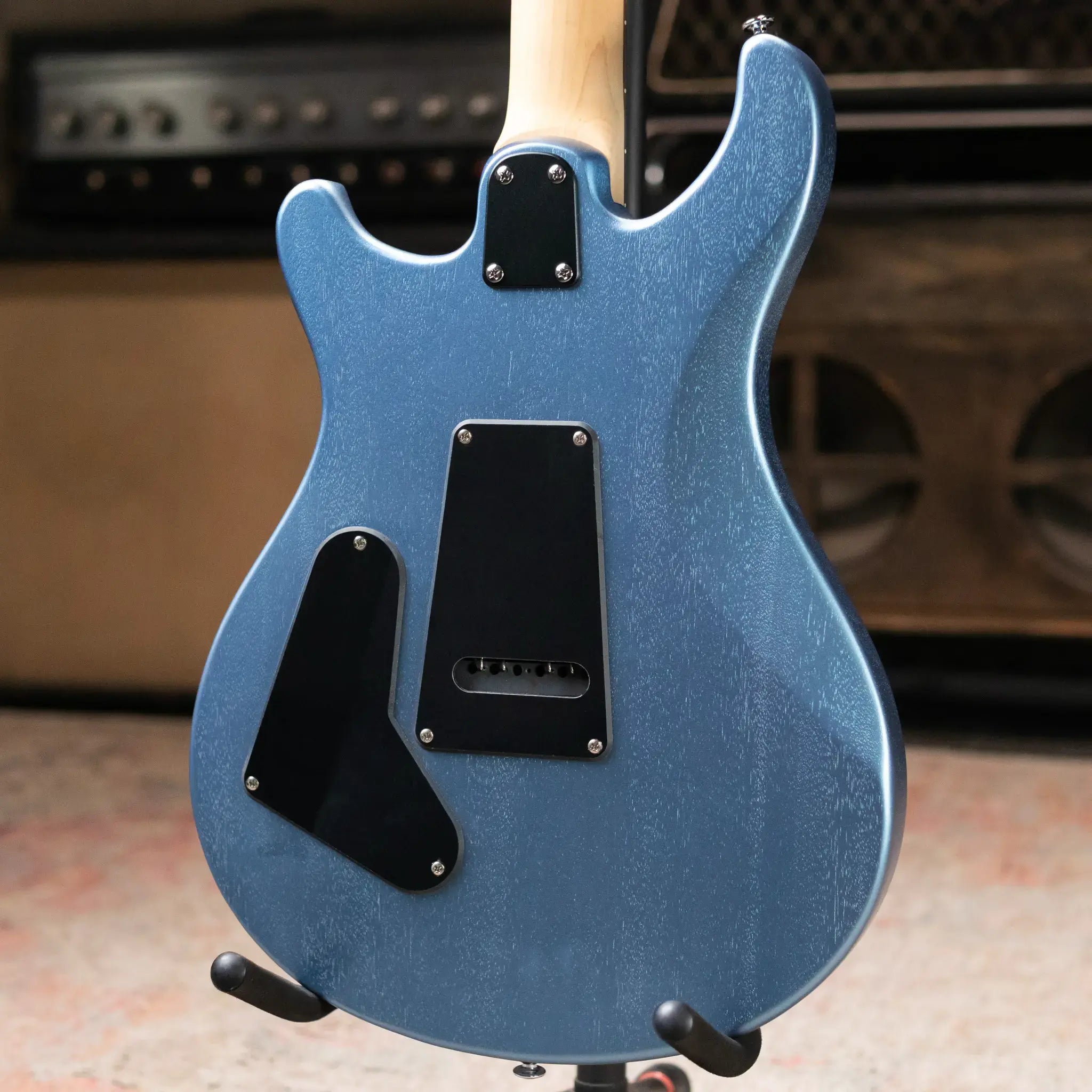 PRS SE CE 24 Standard Satin Electric Guitar - Ice Blue Metallic Satin with Gig Bag