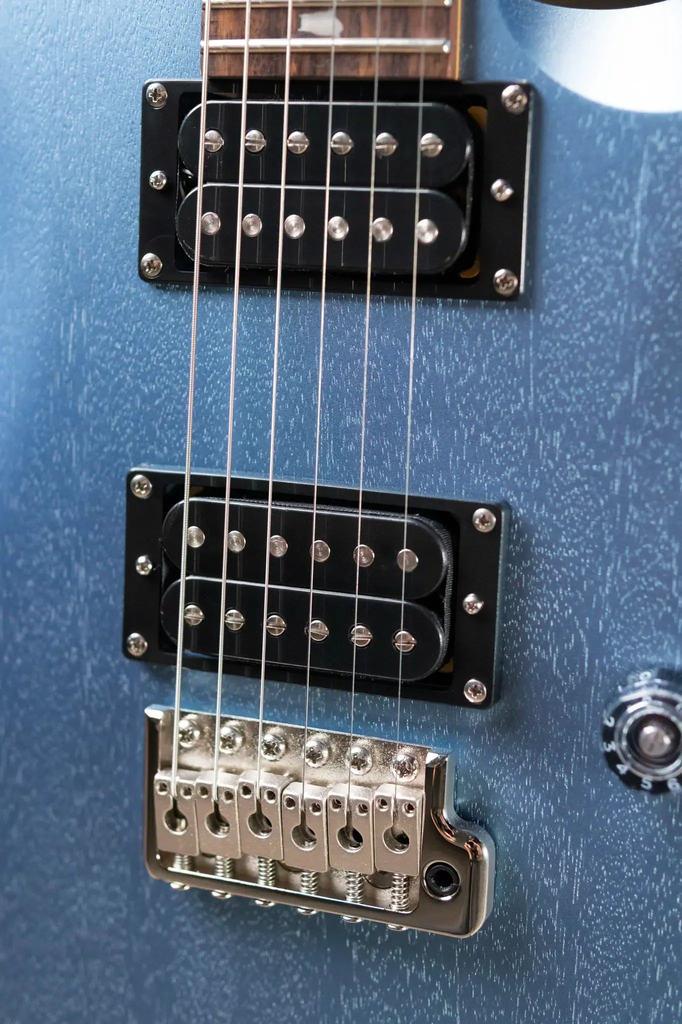 PRS SE CE 24 Standard Satin Electric Guitar - Ice Blue Metallic Satin with Gig Bag