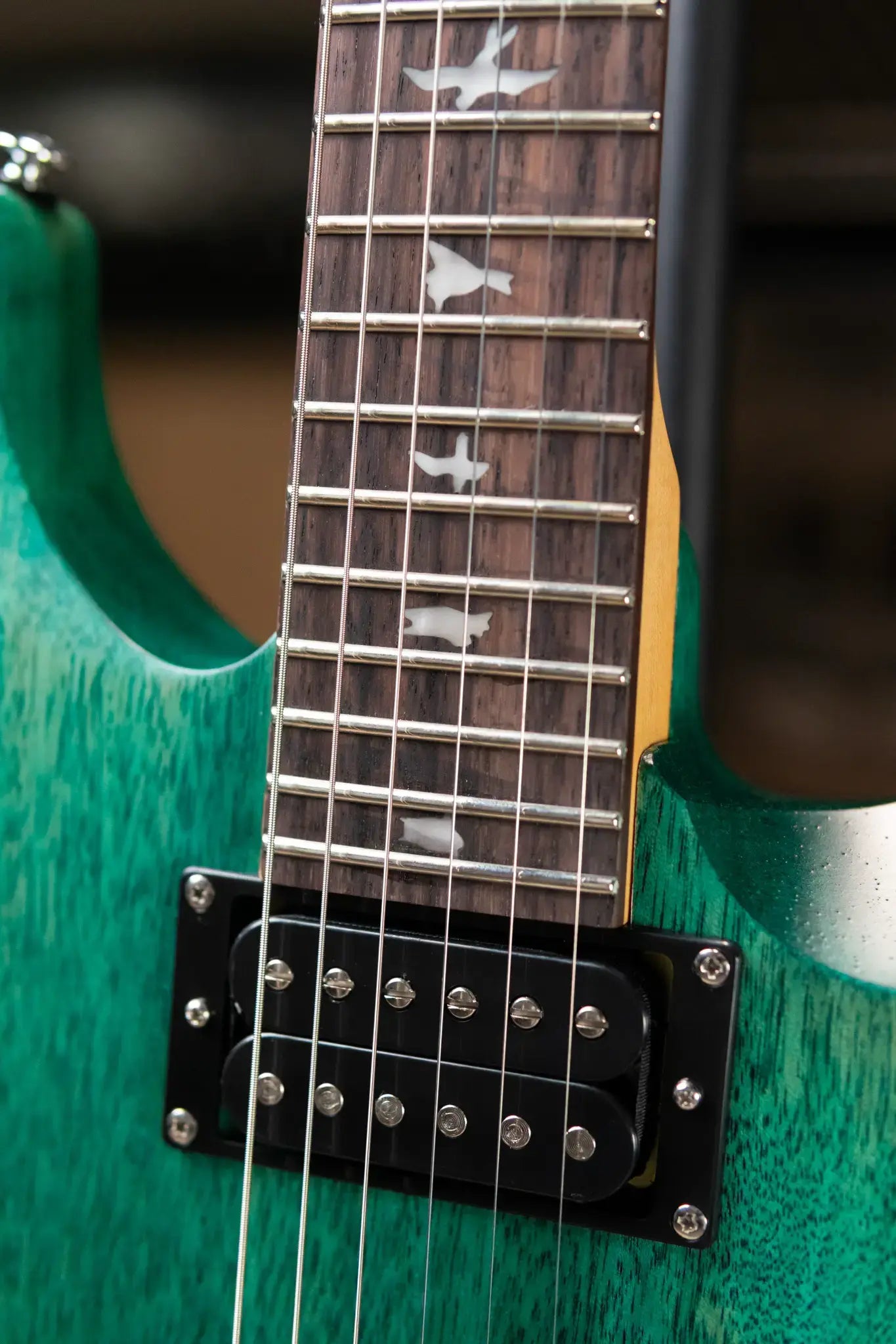 PRS SE CE 24 Standard Satin Electric Guitar - Turquoise with Gig Bag