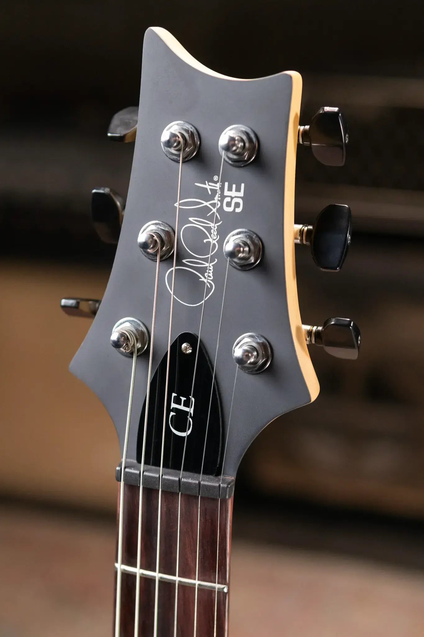 PRS SE CE 24 Standard Stoptail Satin Electric Guitar - Charcoal with Gig Bag