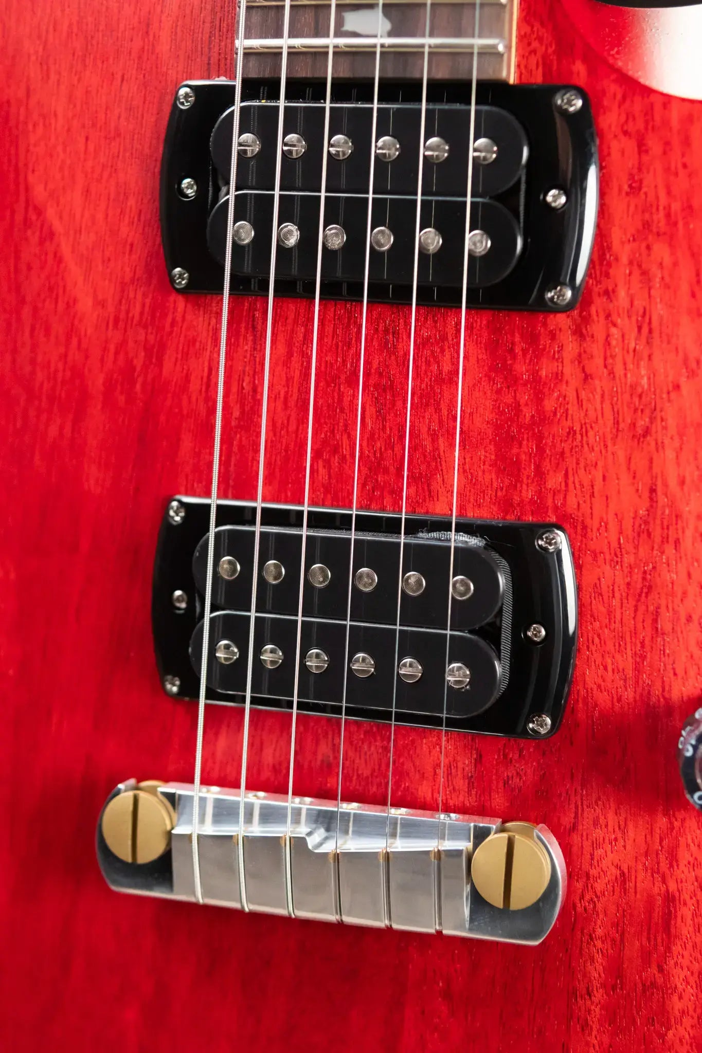 PRS SE CE 24 Standard Stoptail Satin Electric Guitar - Vintage Cherry with Gig Bag