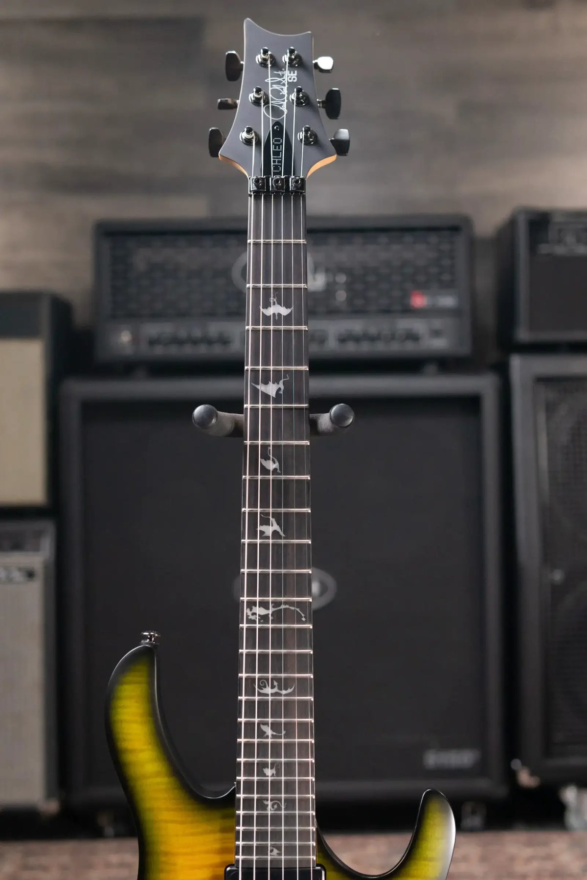 PRS SE Chleo Herman Li Signature Electric Guitar - Mantis Burst with Gig Bag - Demo