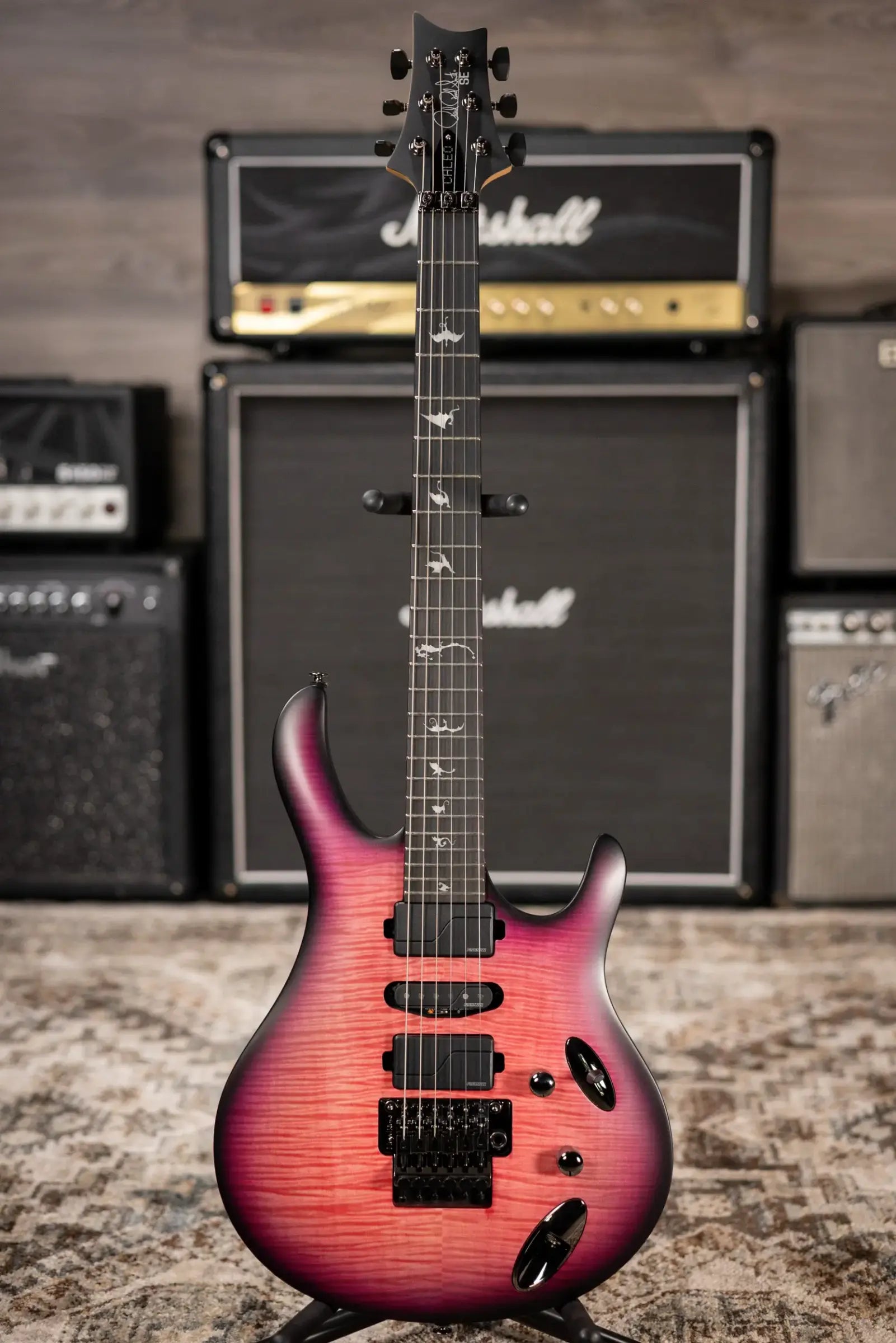 PRS SE Chleo Herman Li Signature Electric Guitar - Orchid Dusk with Gig Bag