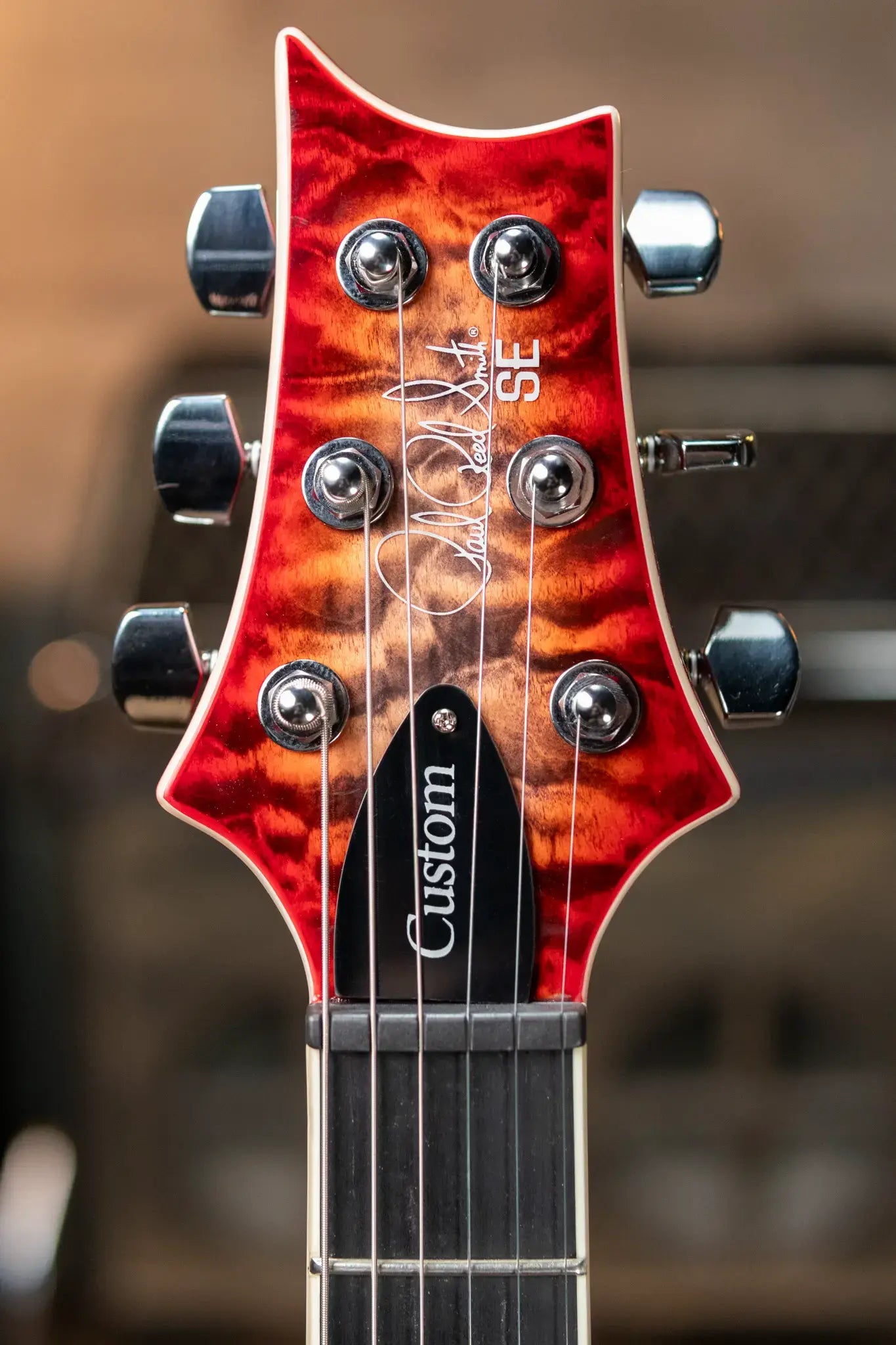 PRS SE Custom 24-08 - Charcoal Cherry Burst with Gig Bag