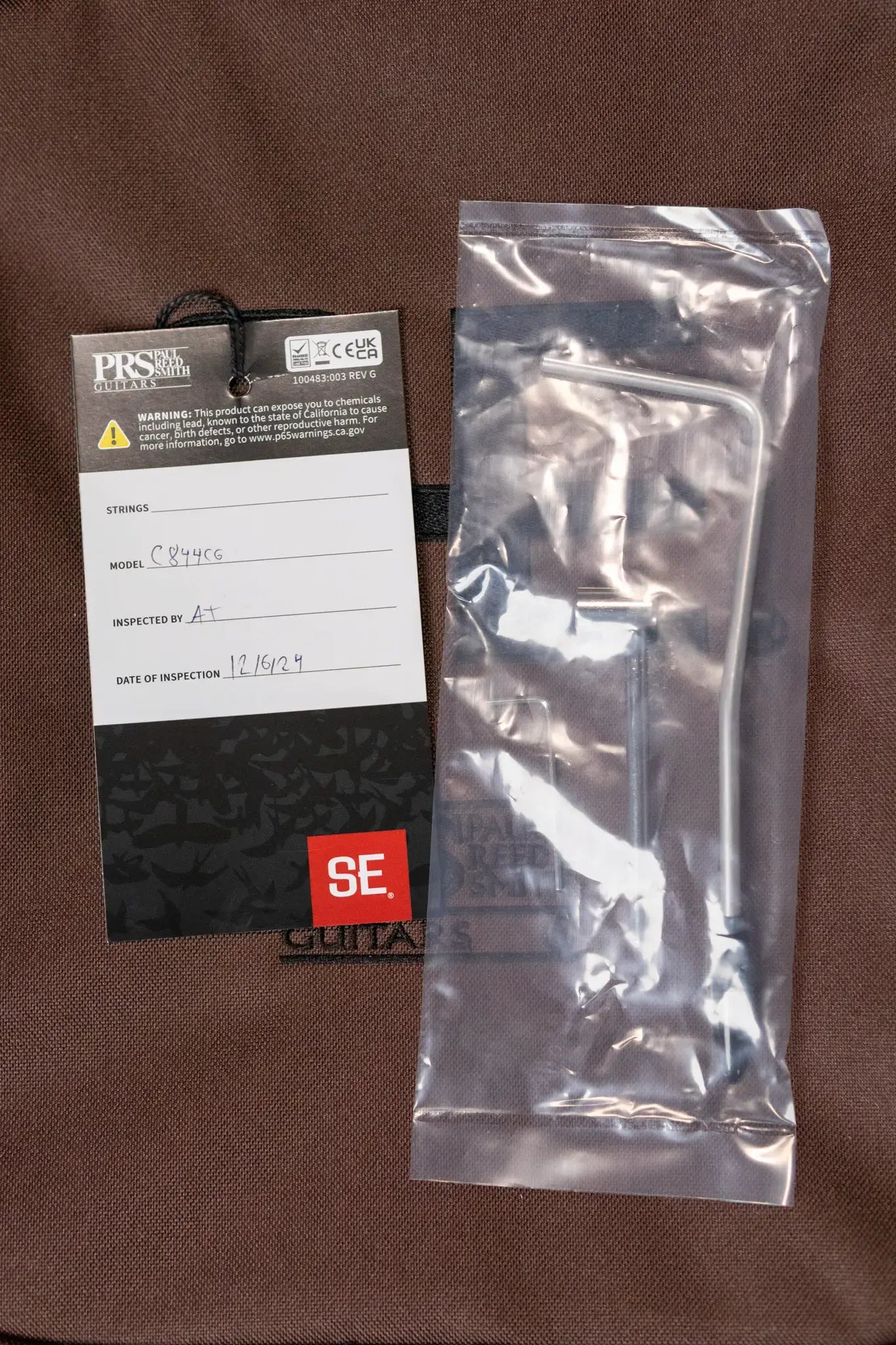 PRS SE Custom 24-08 Electric Guitar - Charcoal Cherry Burst with Gig Bag