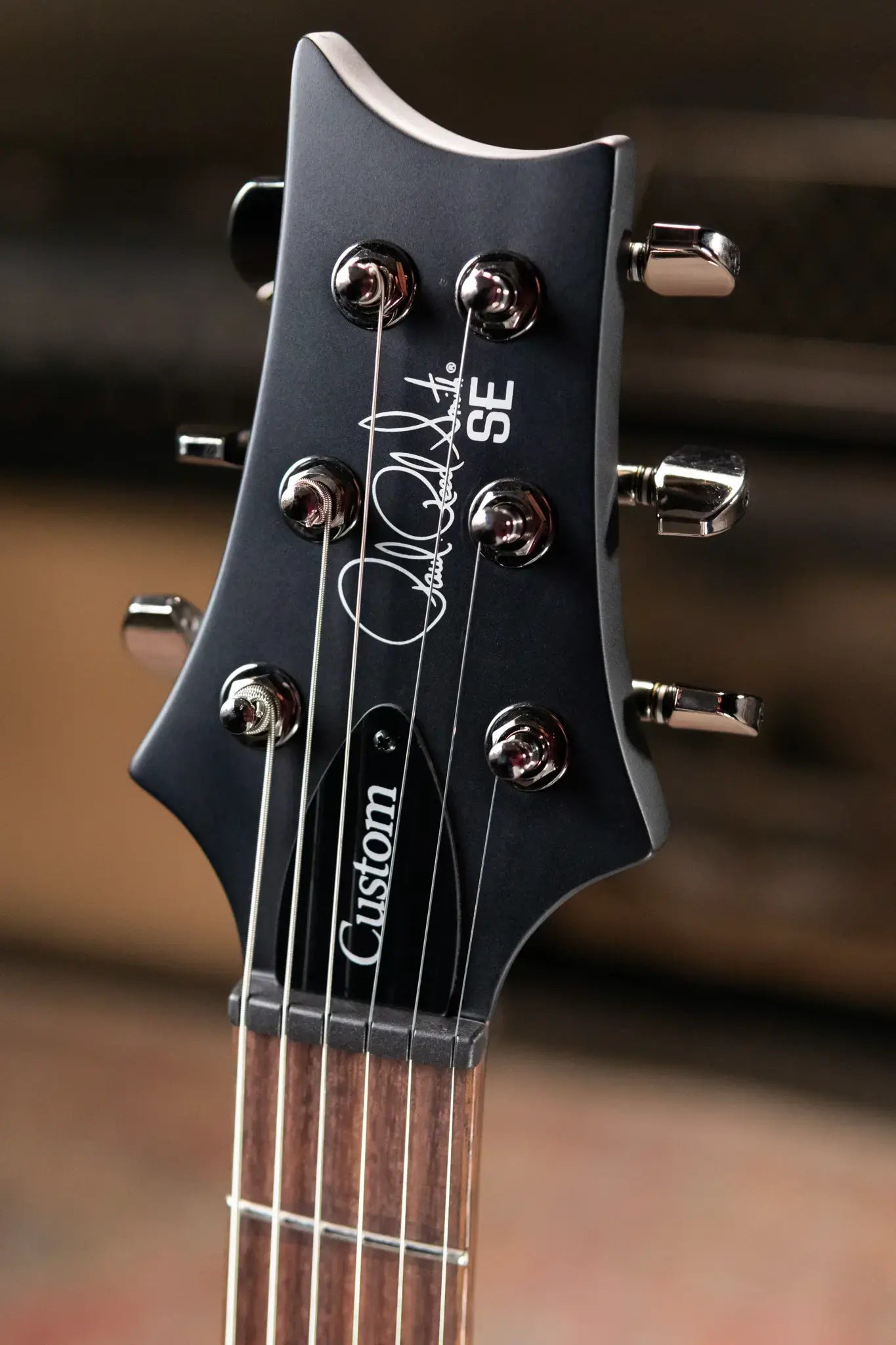 PRS SE Custom 24-08 Electric Guitar - Lake Blue Midnight Burst with Gig Bag