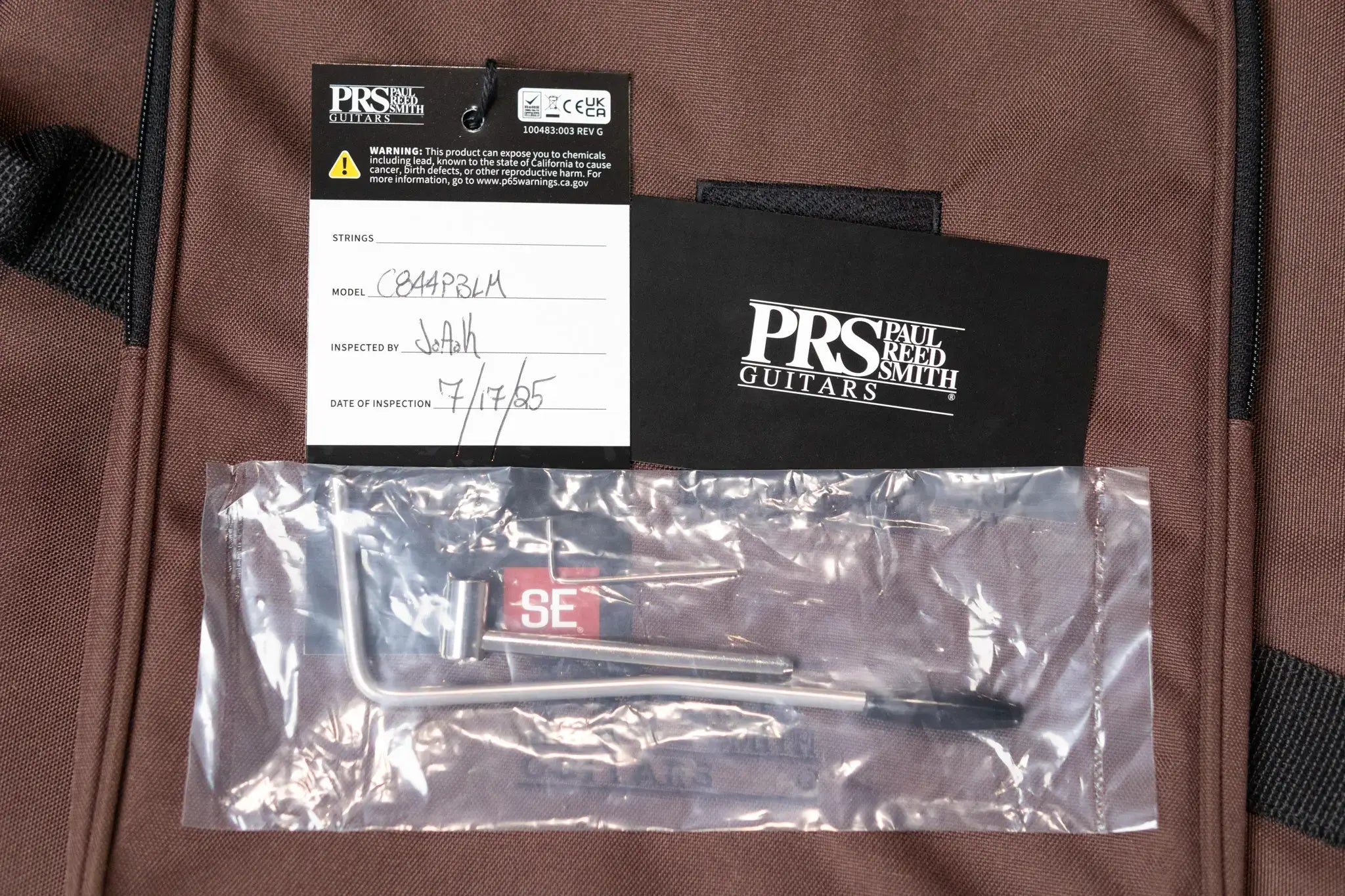 PRS SE Custom 24-08 Electric Guitar - Lake Blue Midnight Burst with Gig Bag