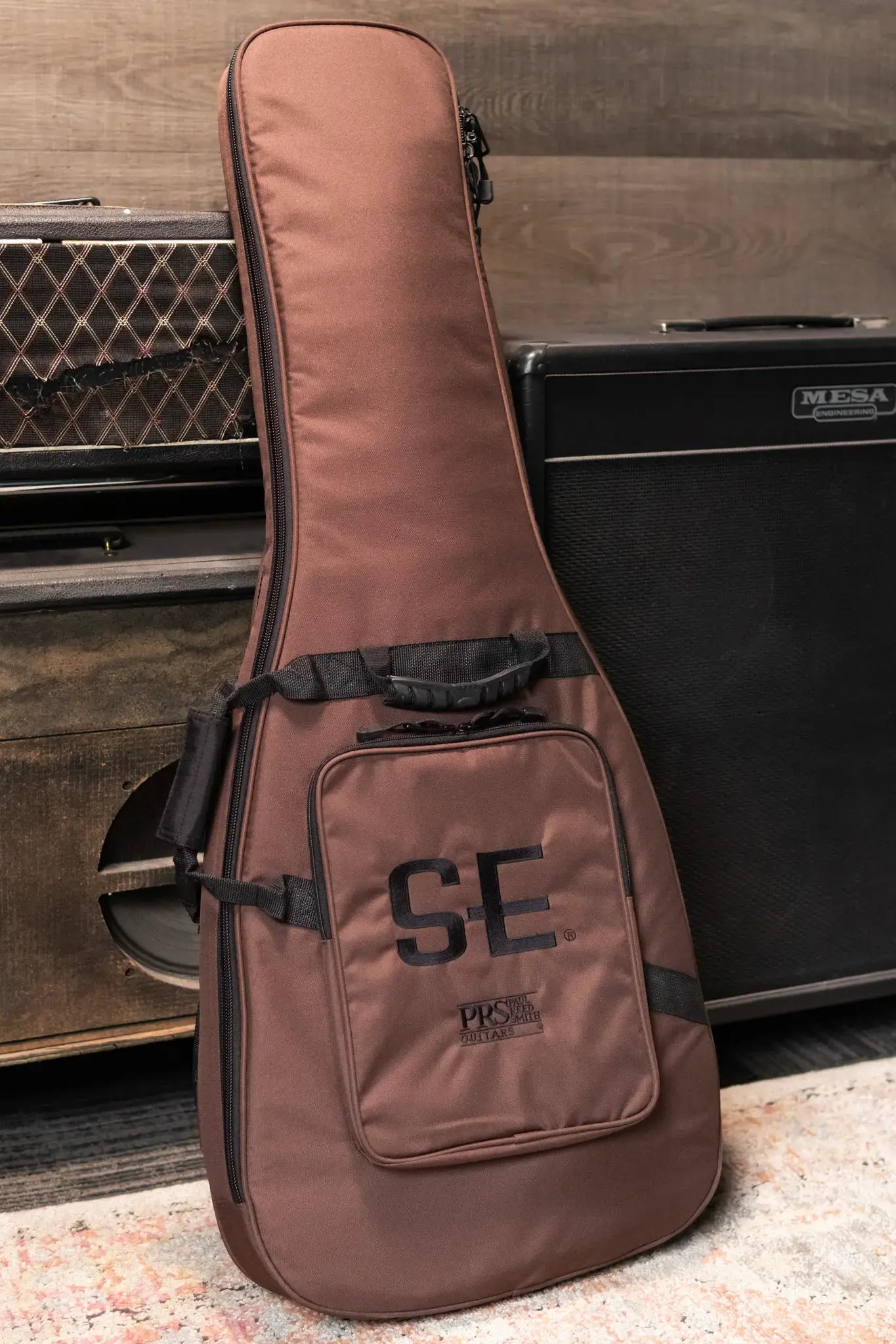 PRS SE Custom 24-08 Electric Guitar - Lake Blue Midnight Burst with Gig Bag