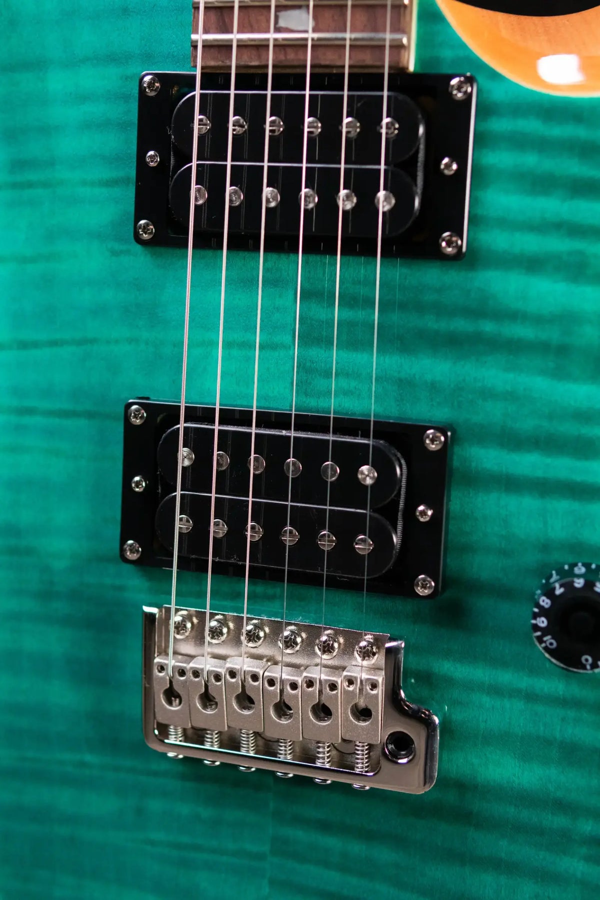 PRS SE Custom 24-08 Electric Guitar - Turquoise with Gig Bag - Demo