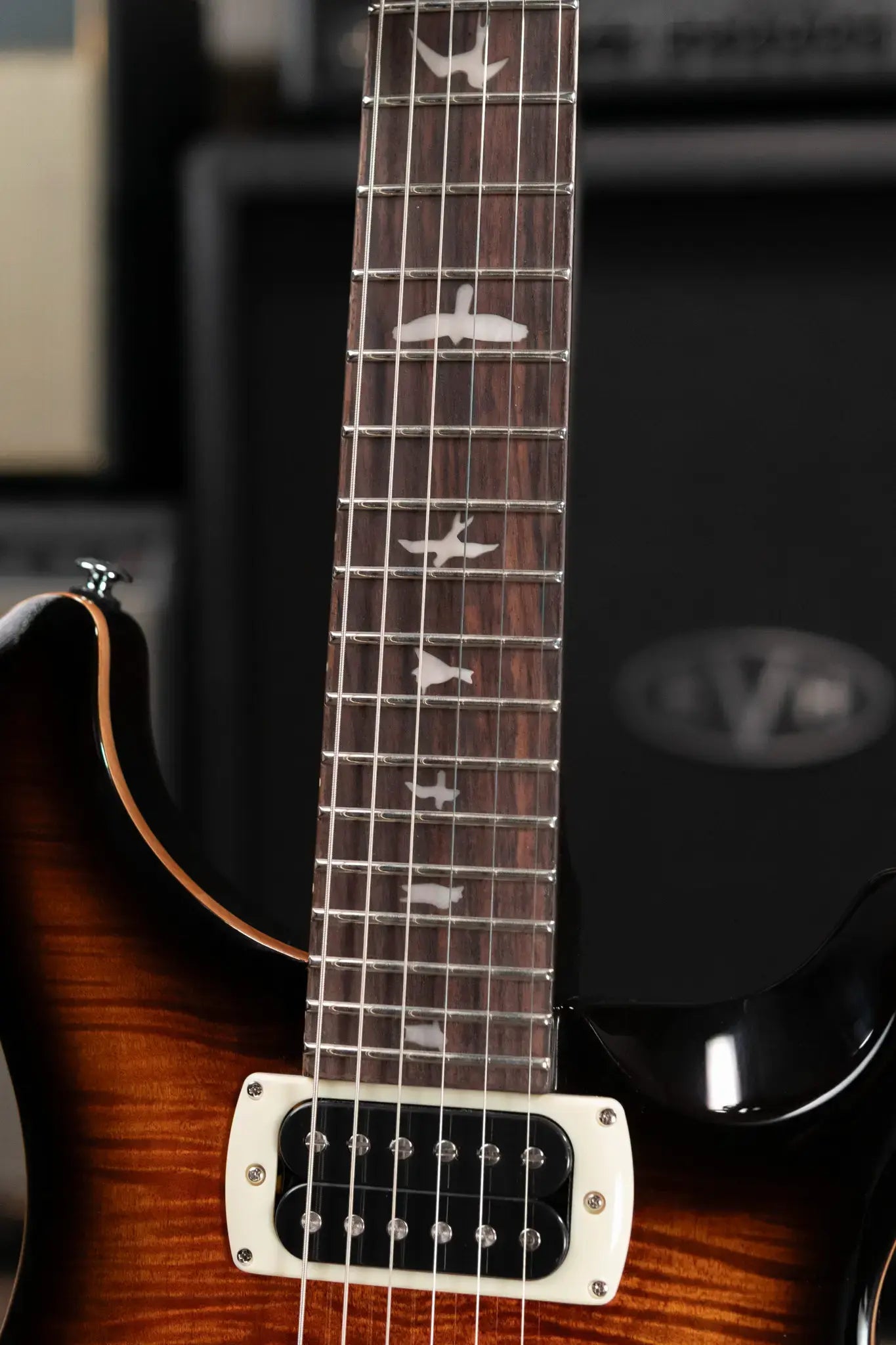 PRS SE Custom 24 Electric Guitar - Black Gold Sunburst with Gig Bag