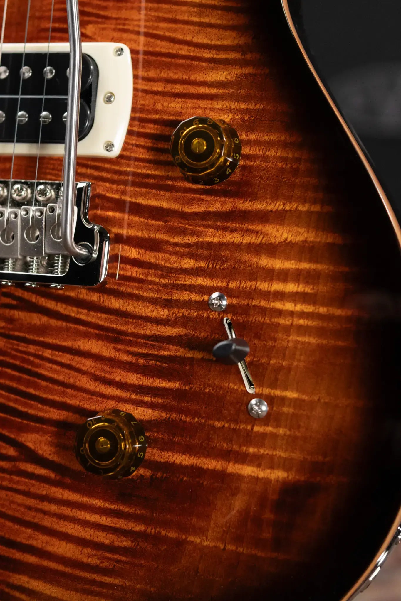 PRS SE Custom 24 Electric Guitar - Black Gold Sunburst with Gig Bag