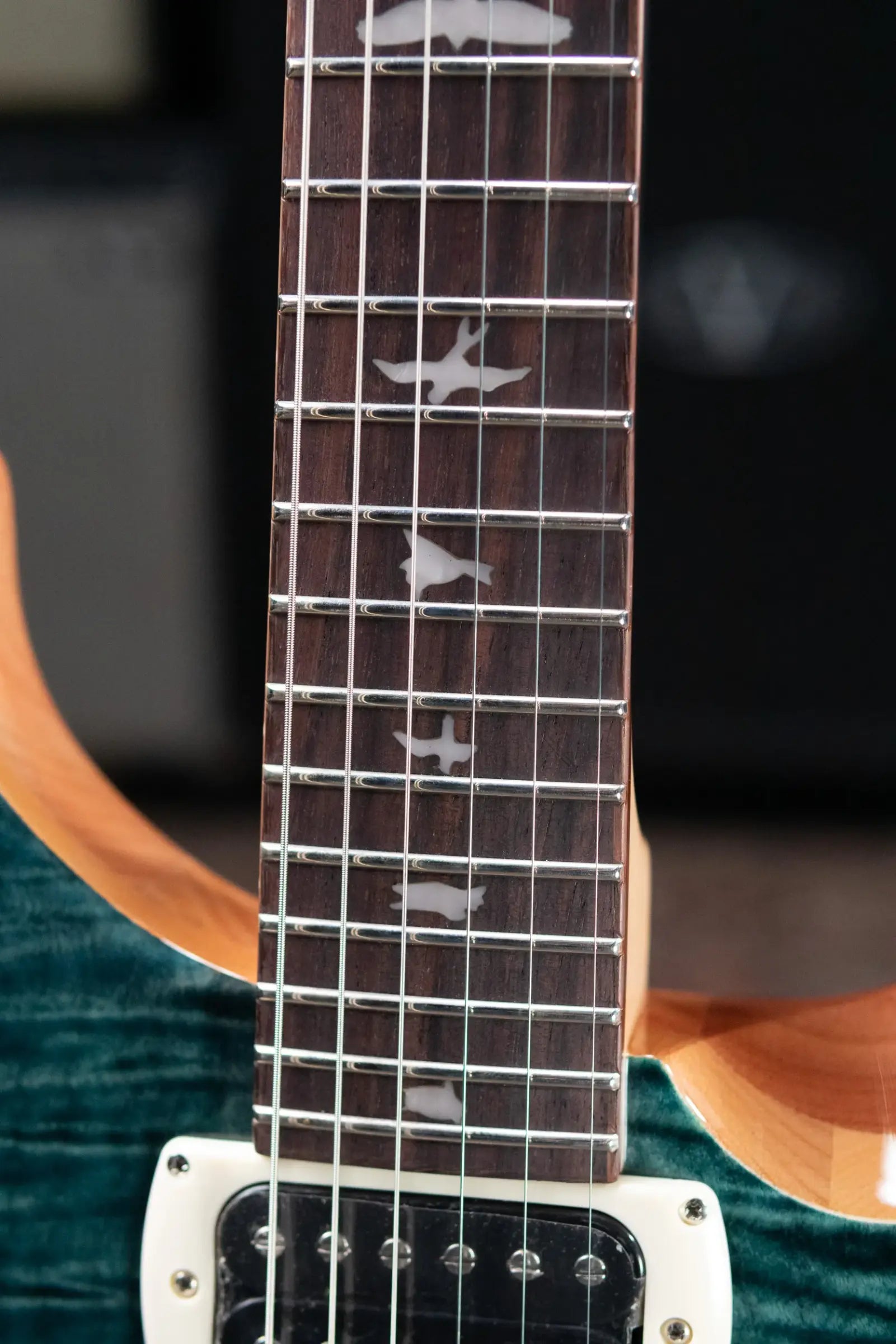 PRS SE Custom 24 Electric Guitar - Slate Blue with Gig Bag
