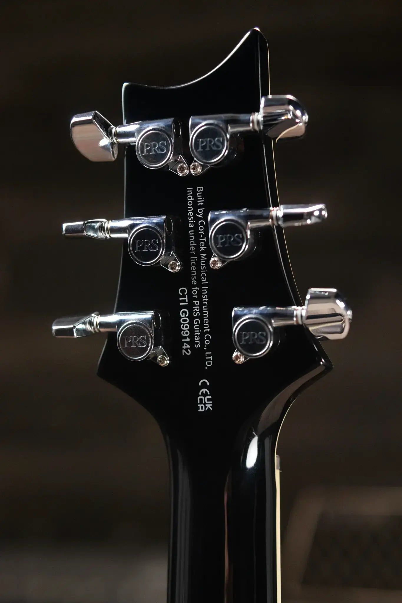 PRS SE Custom 24 Semi-Hollow Piezo Electric Guitar - Charcoal Burst with Gig Bag