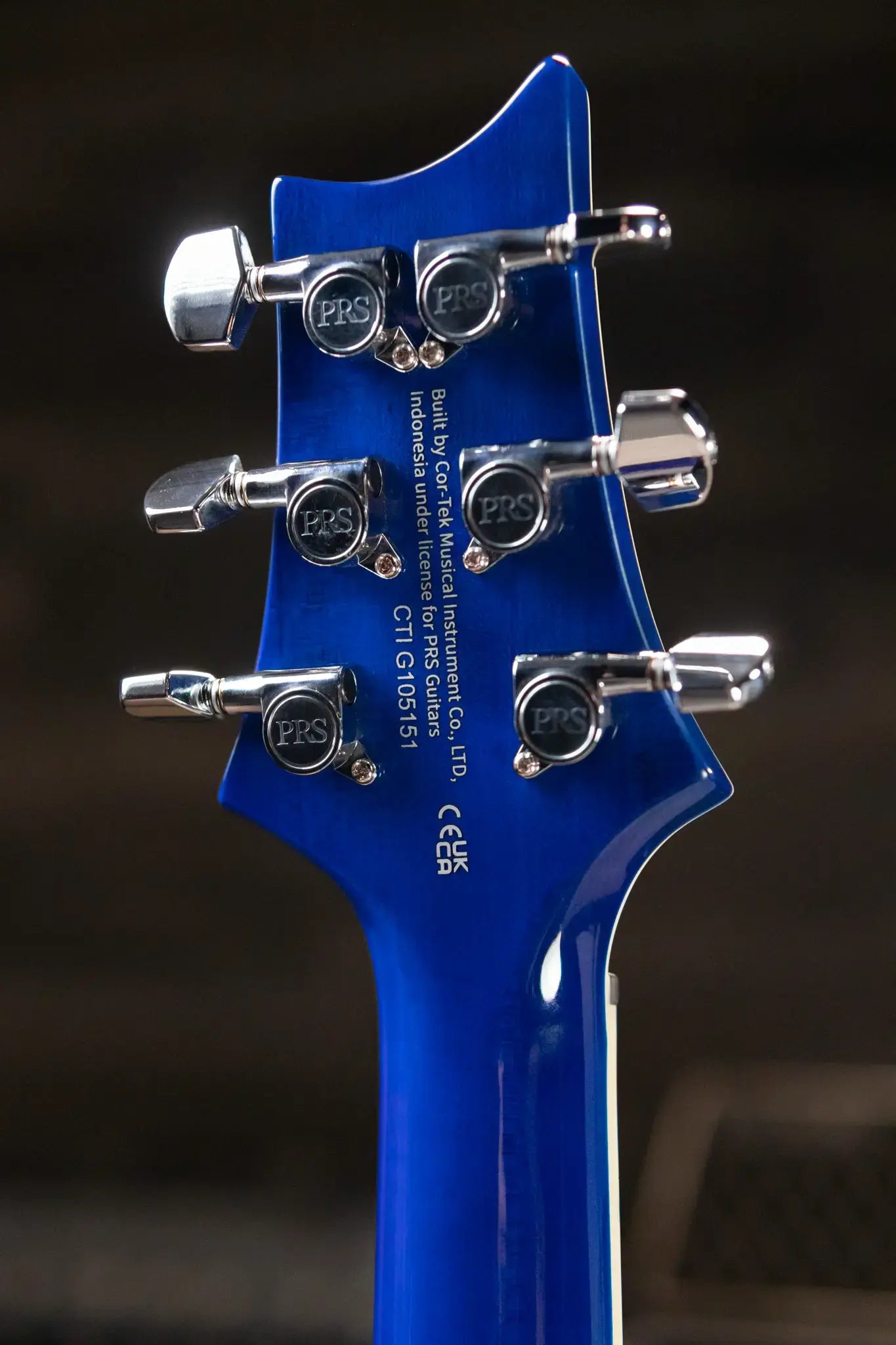 PRS SE Custom 24 Semi-Hollow Piezo Electric Guitar - Lake Blue with Gig Bag