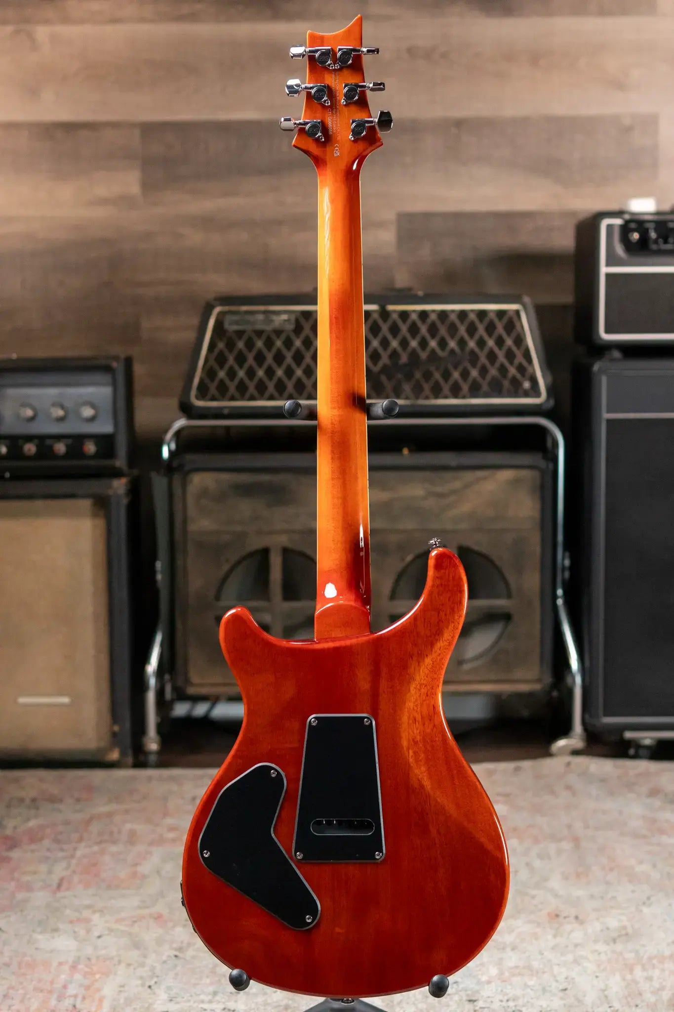 PRS SE Custom 24 Semi-Hollow Piezo - Vintage Sunburst with Gig Bag