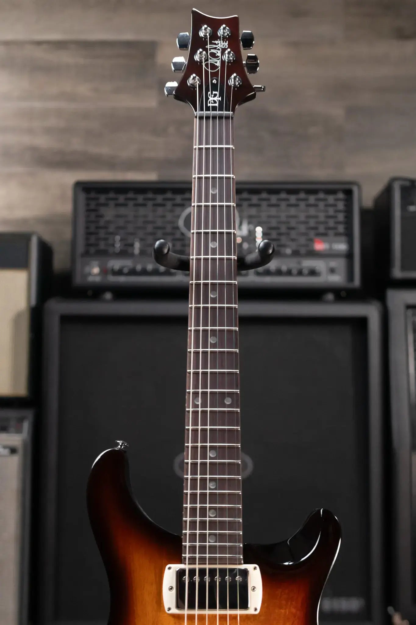 PRS SE David Grissom Standard Electric Guitar - McCarty Tobacco Sunburst with Gig Bag