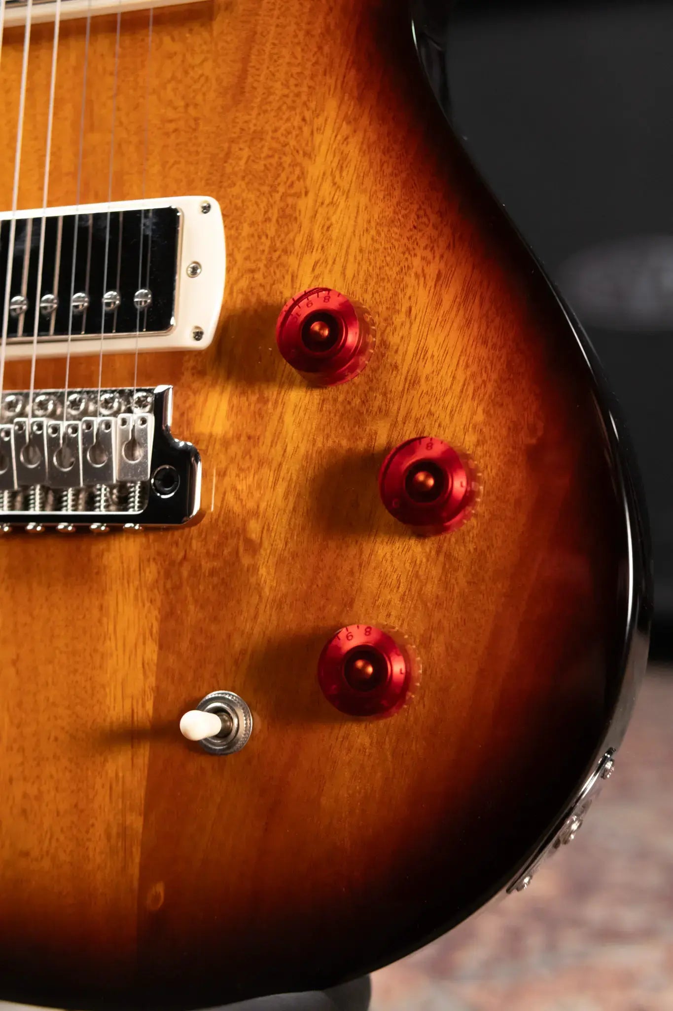 PRS SE David Grissom Standard Electric Guitar - McCarty Tobacco Sunburst with Gig Bag