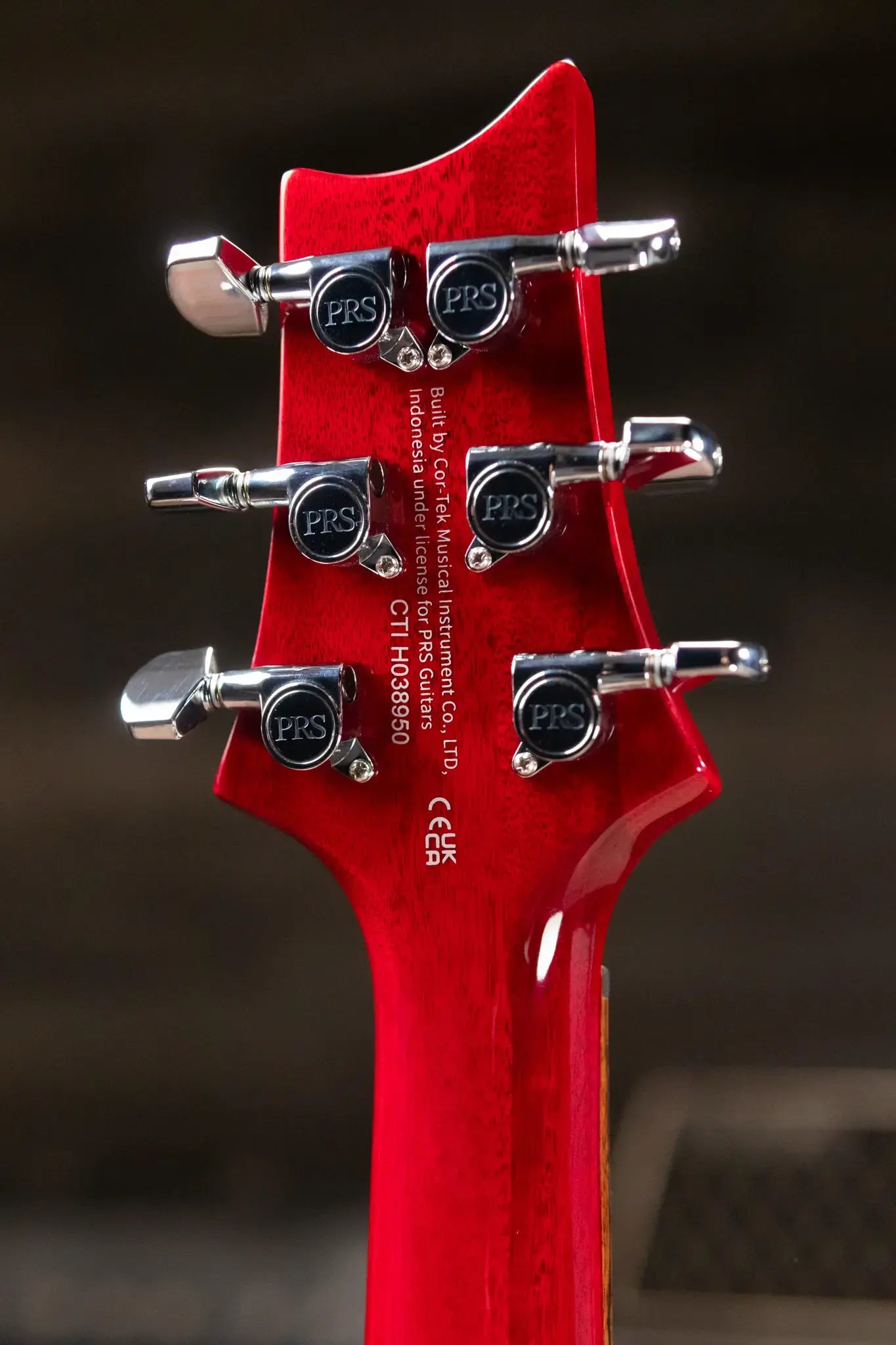 PRS SE David Grissom Standard Electric Guitar - Vintage Cherry with Gig Bag