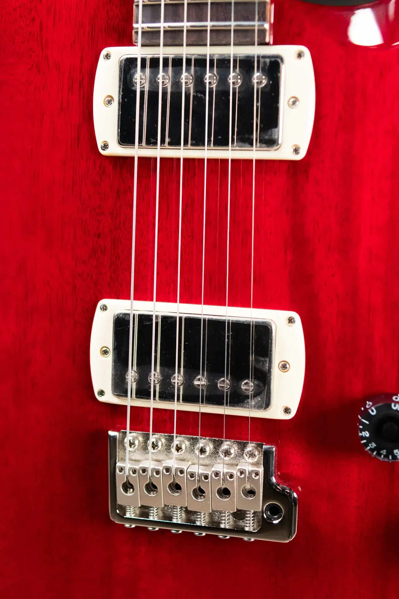 PRS SE David Grissom Standard Electric Guitar - Vintage Cherry with Gig Bag