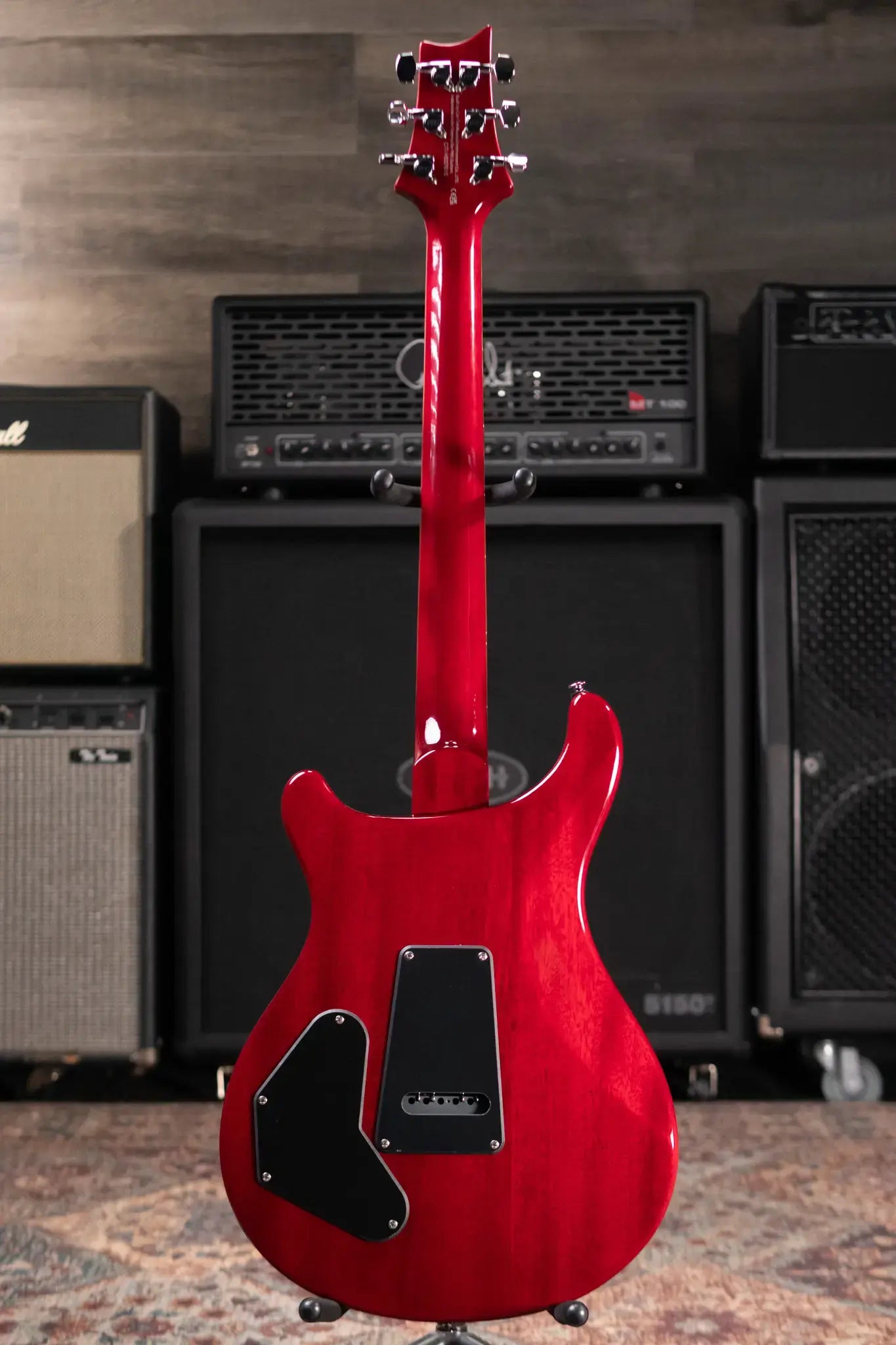 PRS SE David Grissom Standard Electric Guitar - Vintage Cherry with Gig Bag