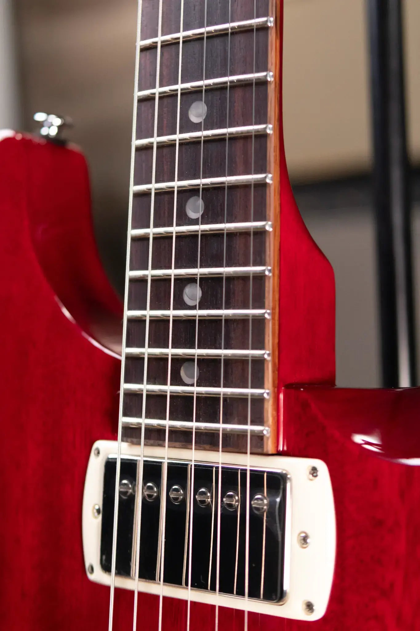 PRS SE David Grissom Standard Electric Guitar - Vintage Cherry with Gig Bag